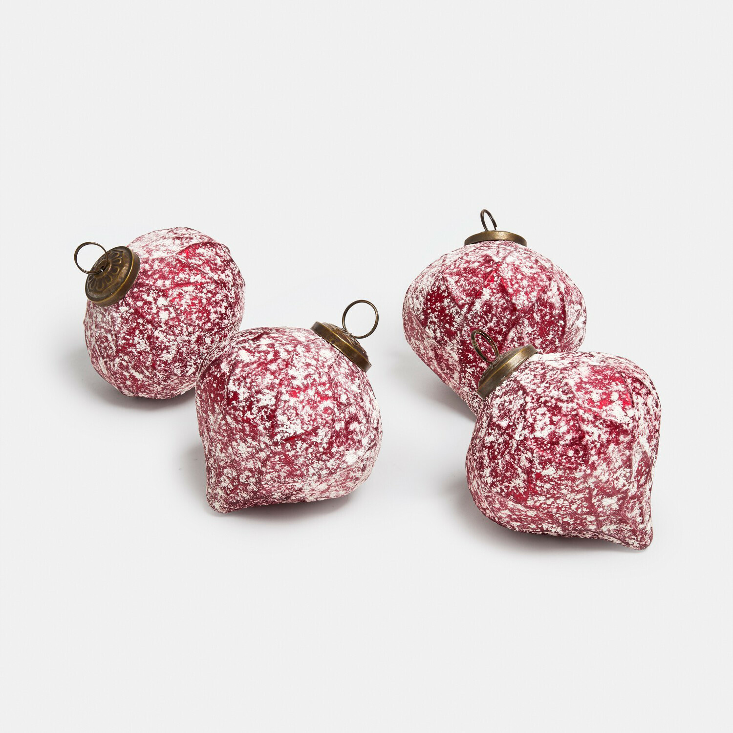 Set di 4 palline di Natale Ysavelle