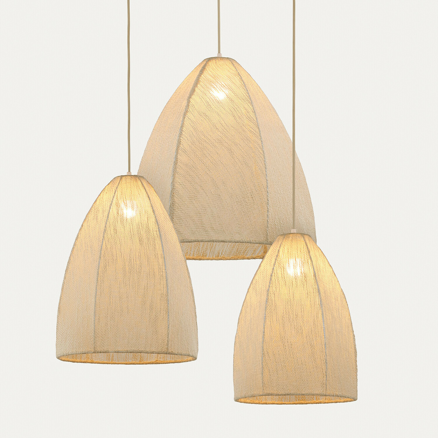 Set di 3 lampade a sospensione Reveaux