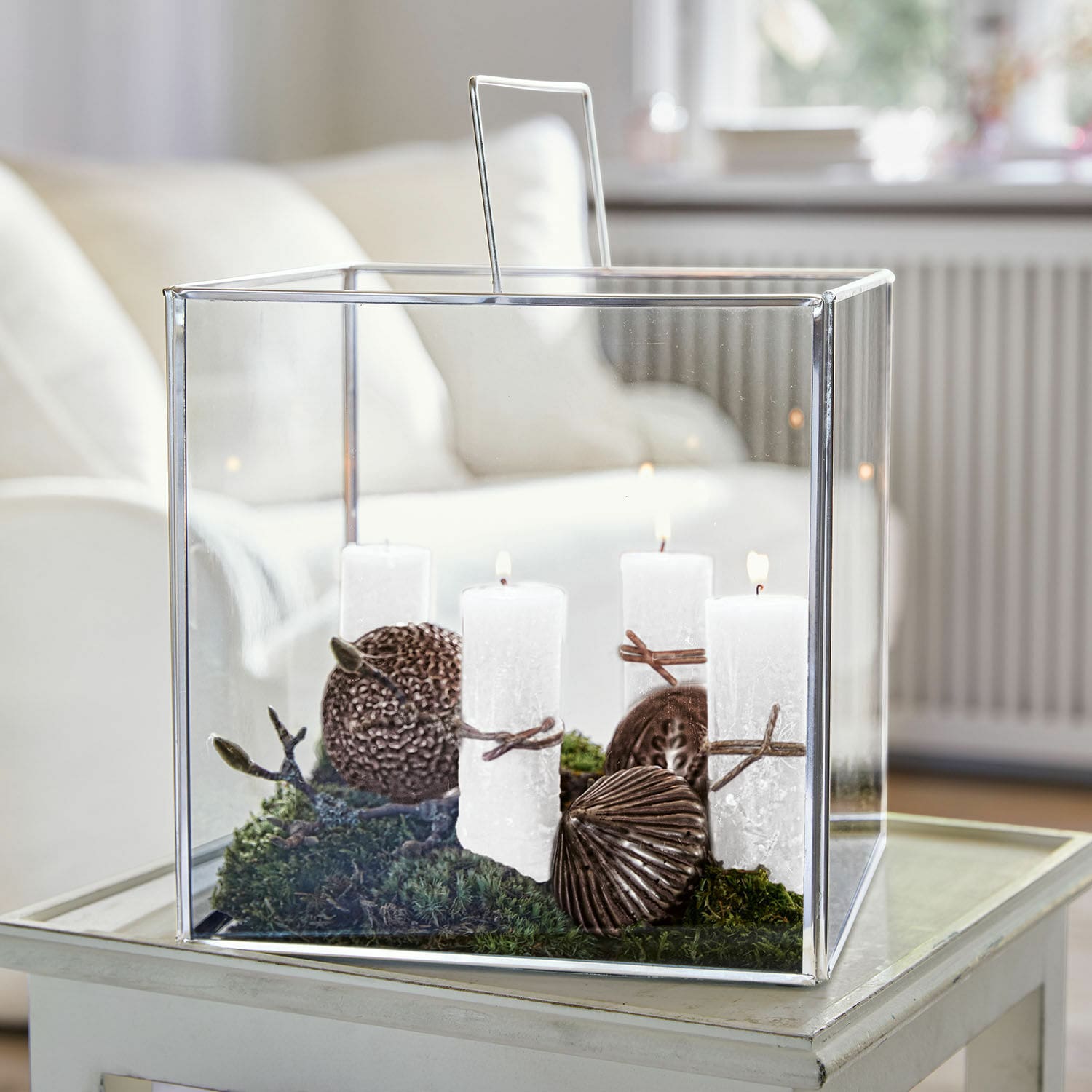 Set di 4 candele Muriel