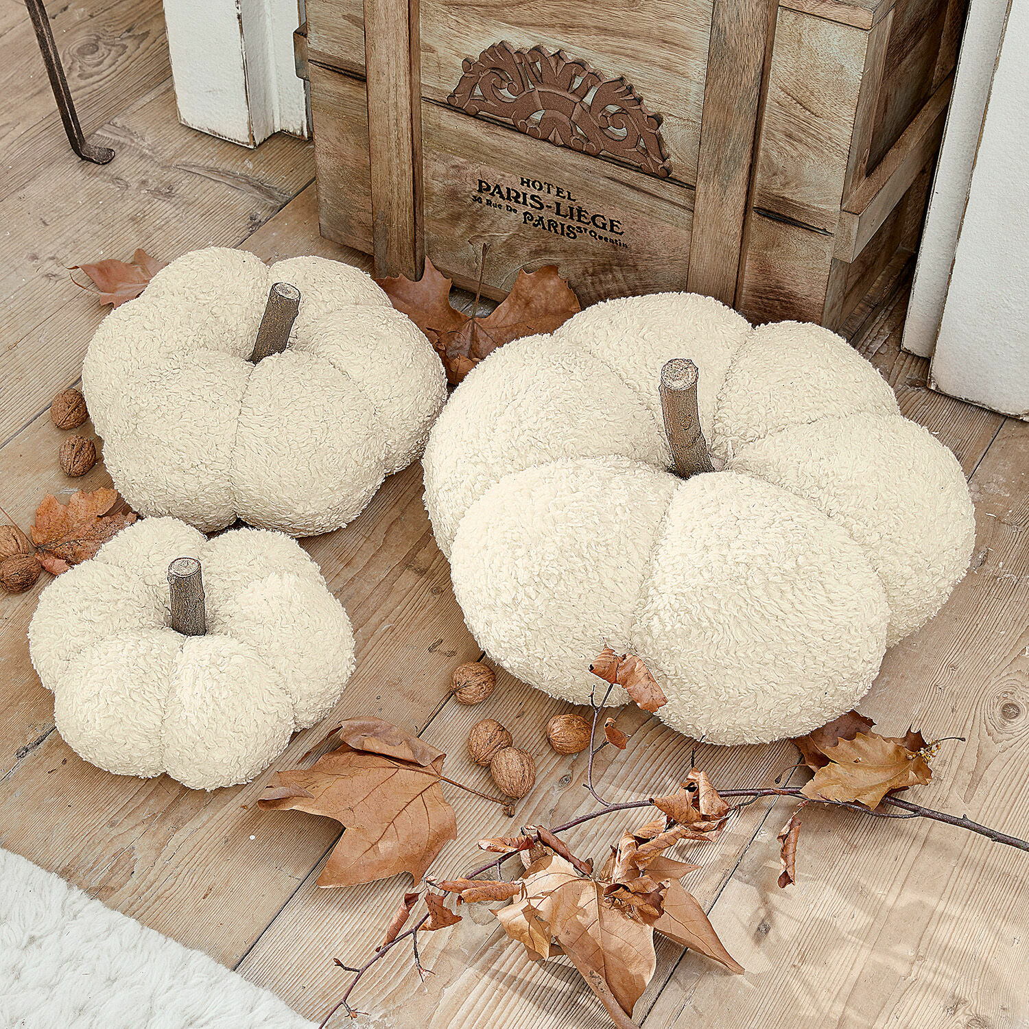Set di 3 zucche decorative Benjamin