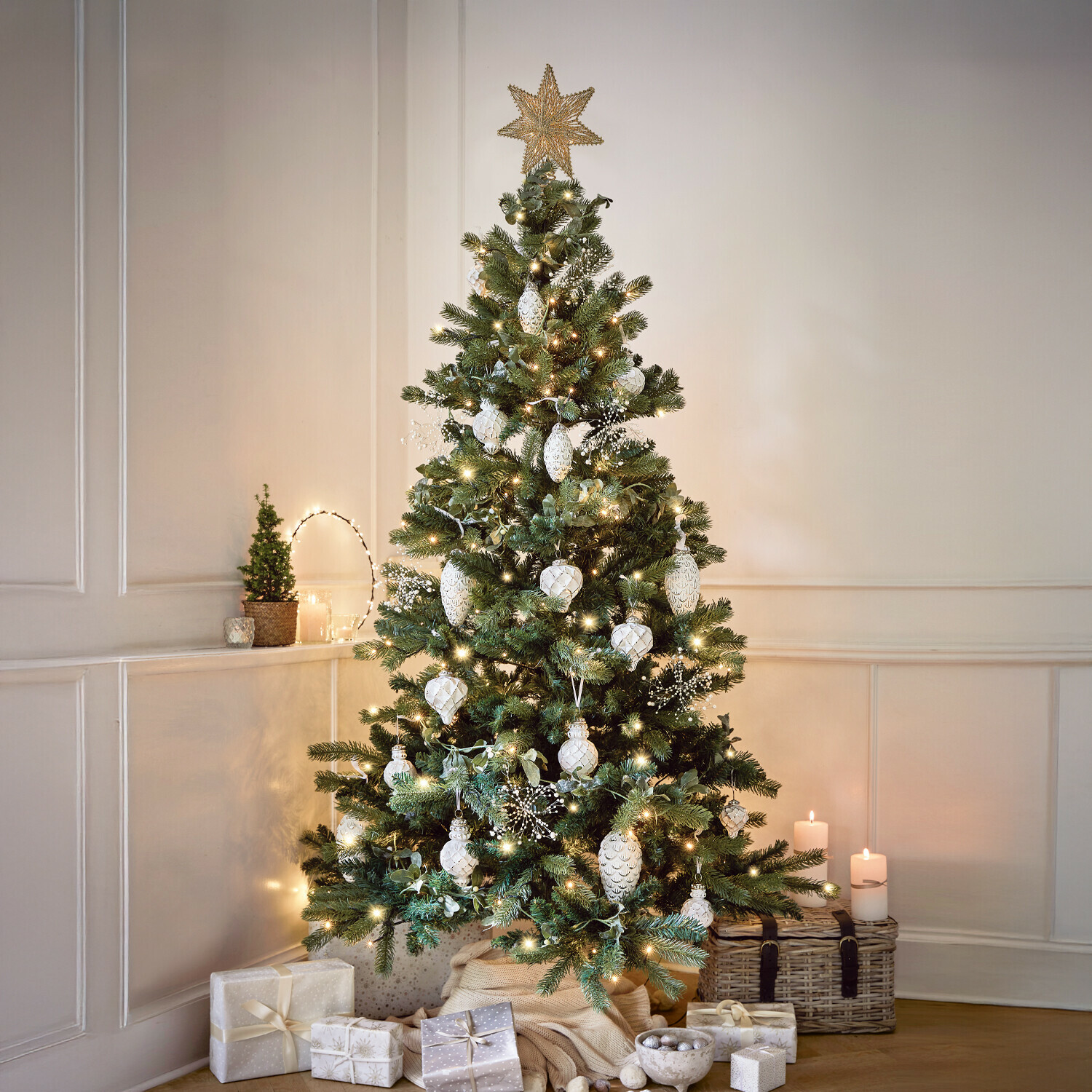 Puntale per albero di Natale a LED Amarosas