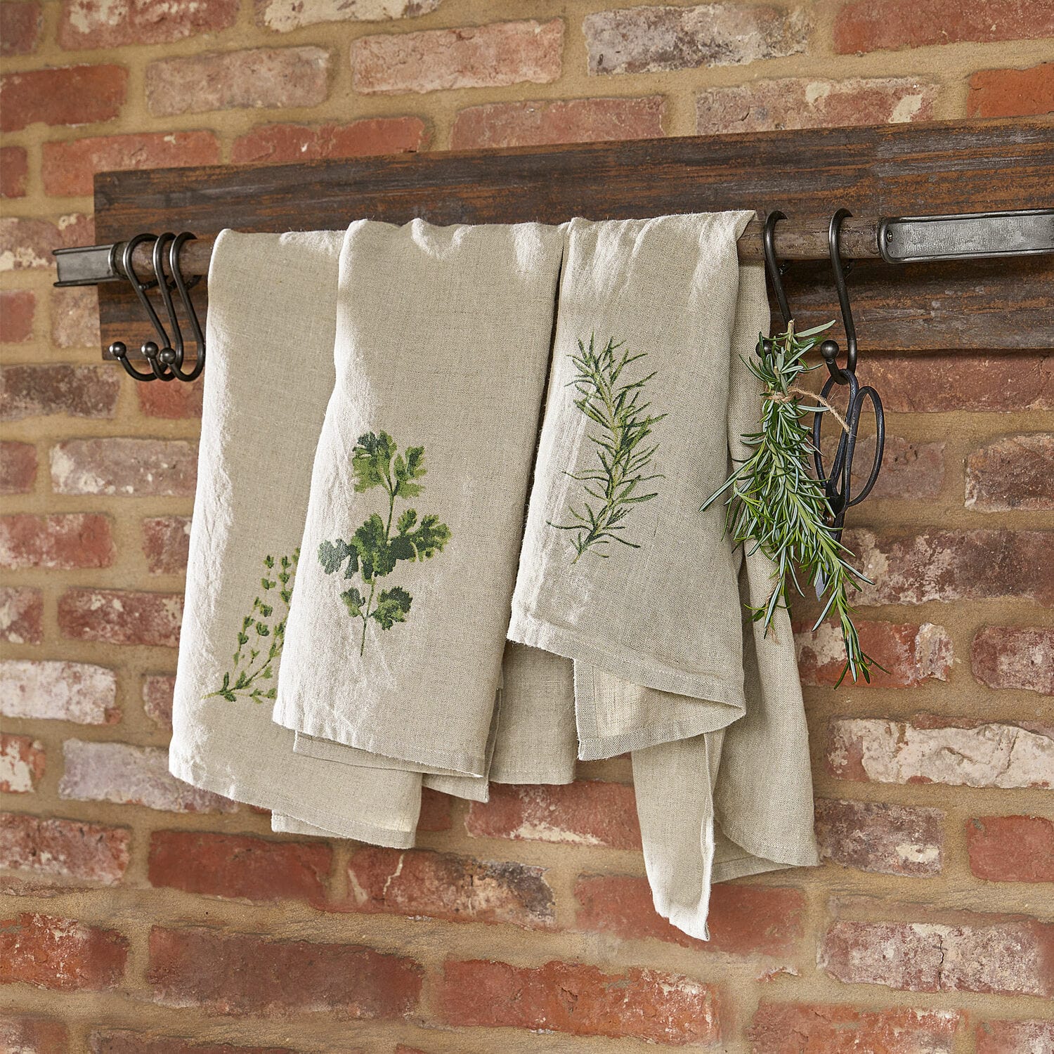 Set di 3 canovacci Herbal Gardens