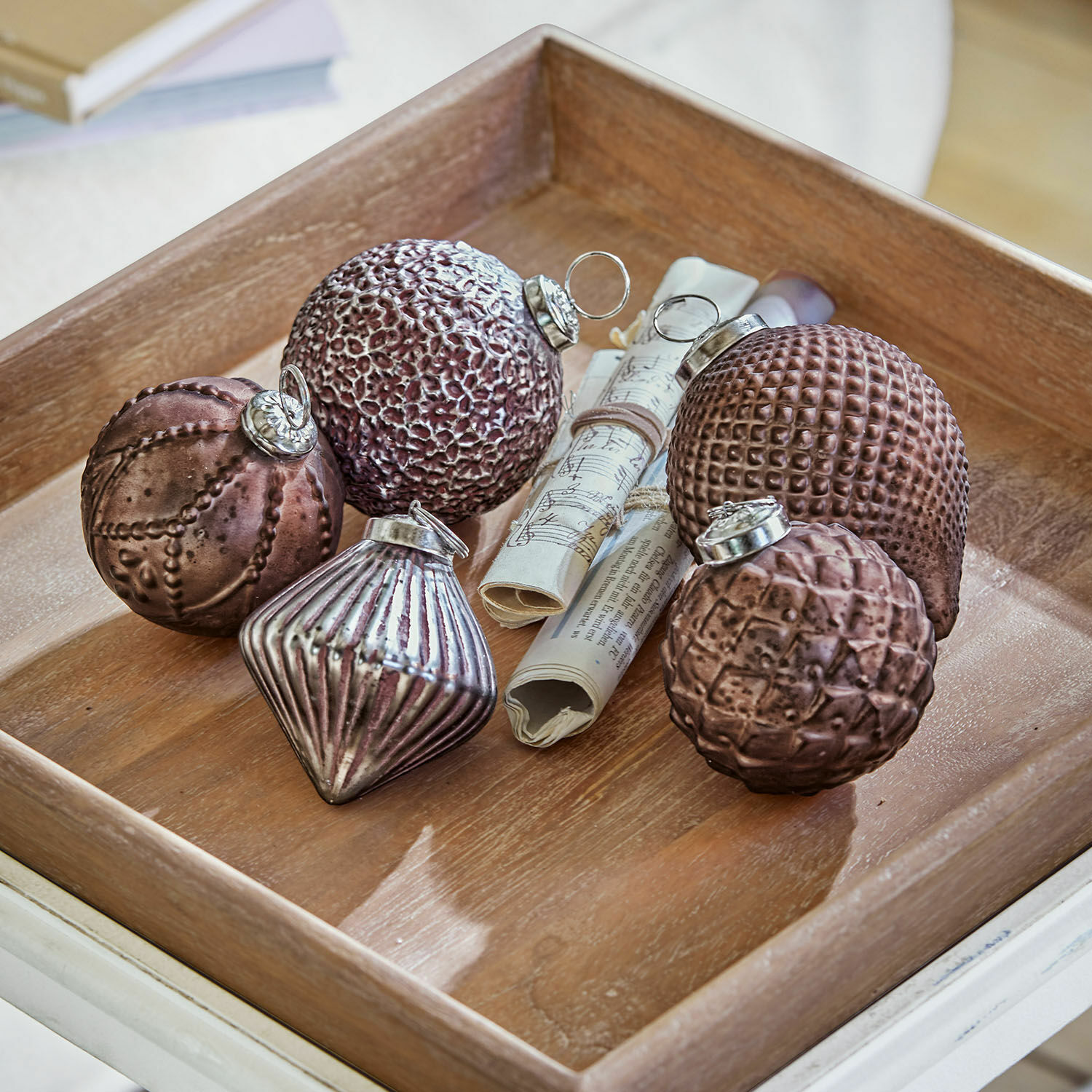 Set di 5 decorazioni natalizie Trigny