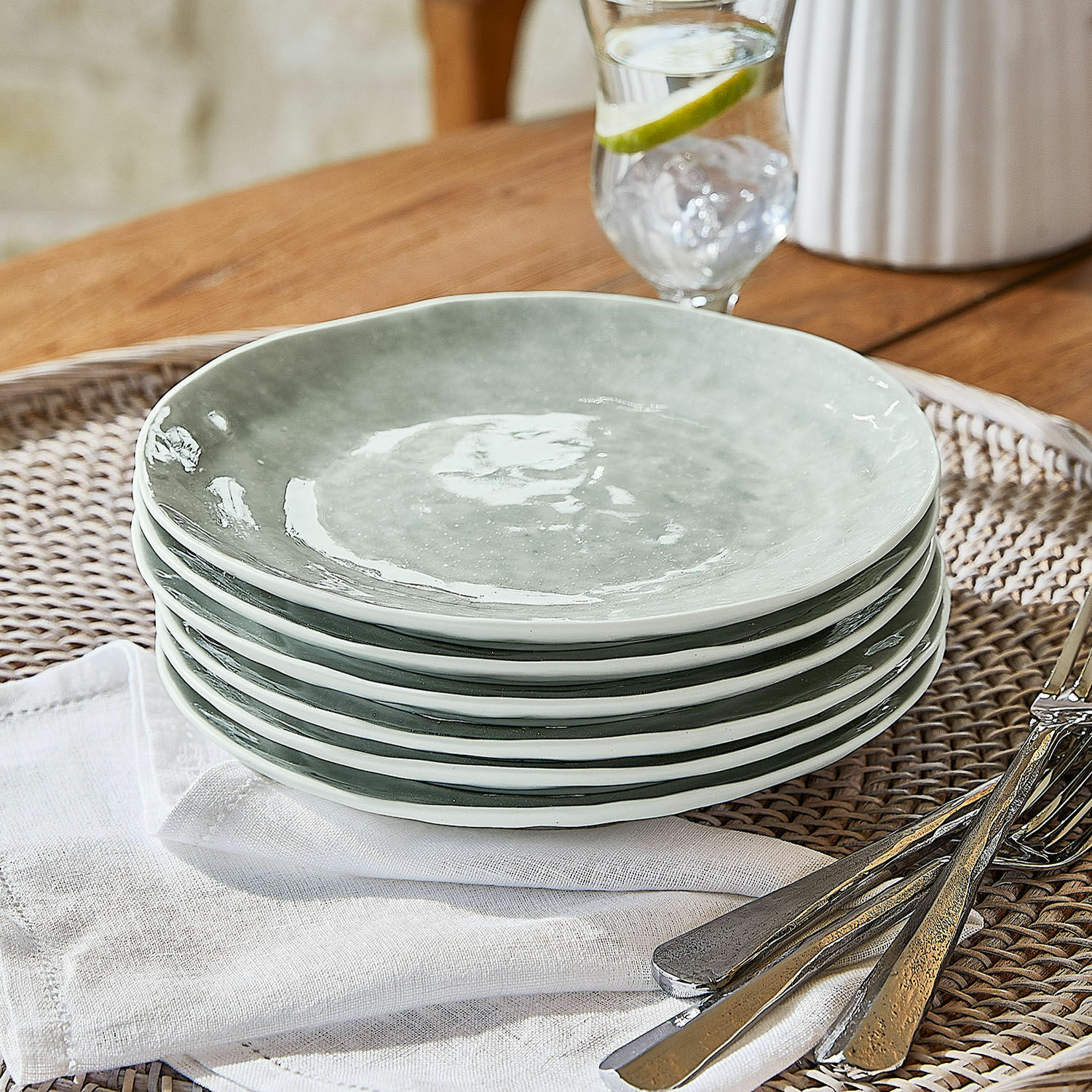 Set di 6 piattini Braganza