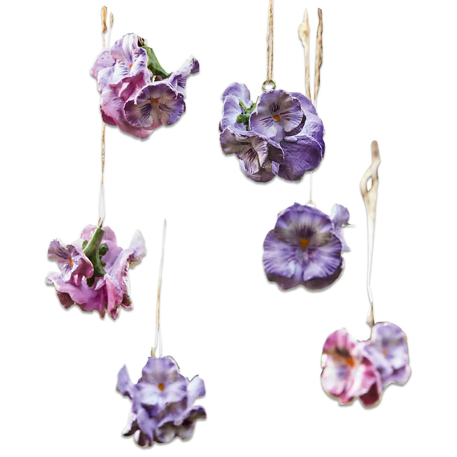Set di 6 fiori decorativi Jacomo