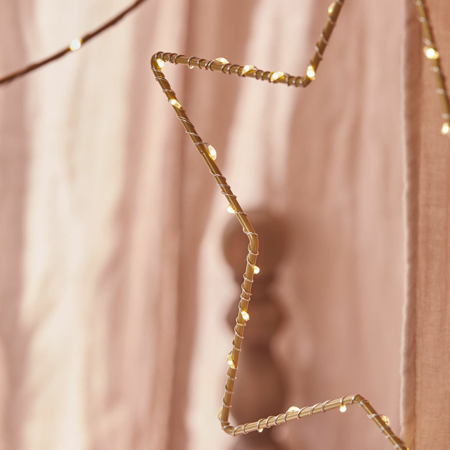 Coppia di decorazioni a luci LED Padden