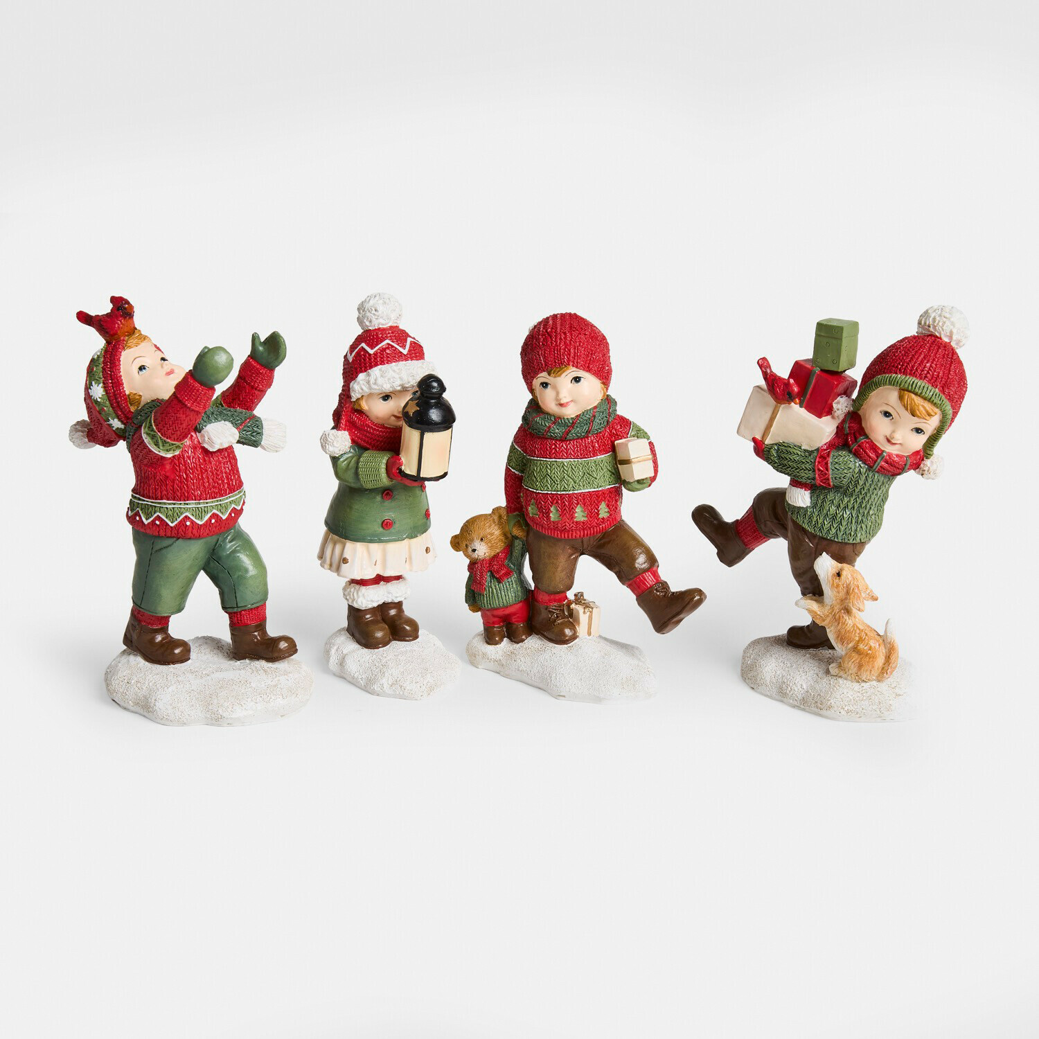 Set di 4 statuine Irenja