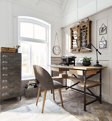 Ufficio in stile industriale