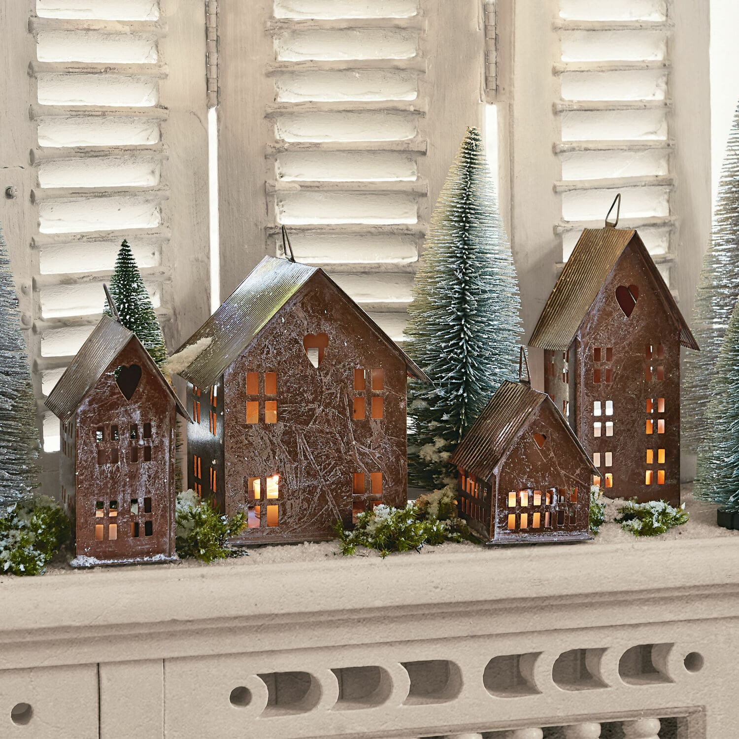 Set di 4 lanterne Treyford