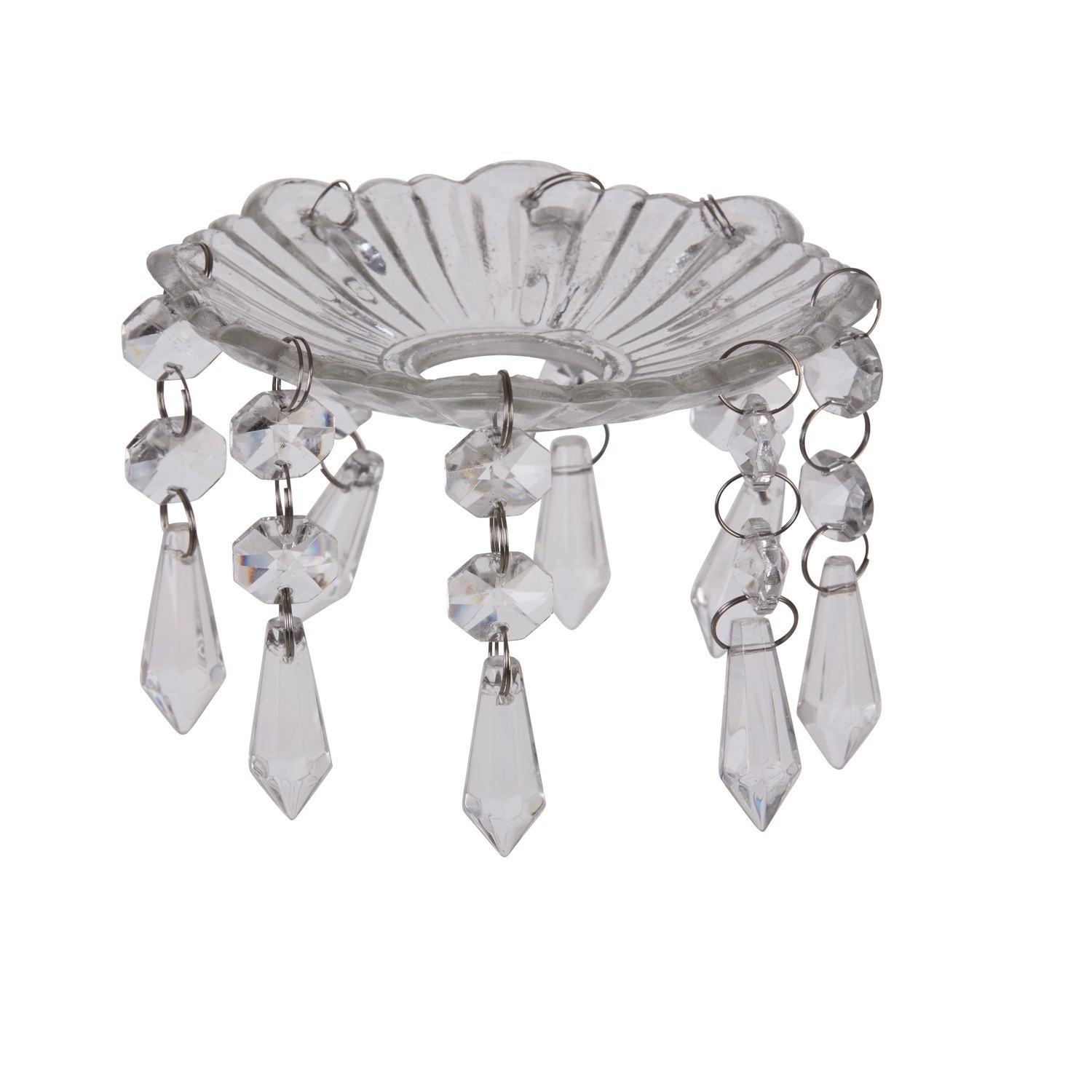 Set di 4 piatti per candele Pontarion
