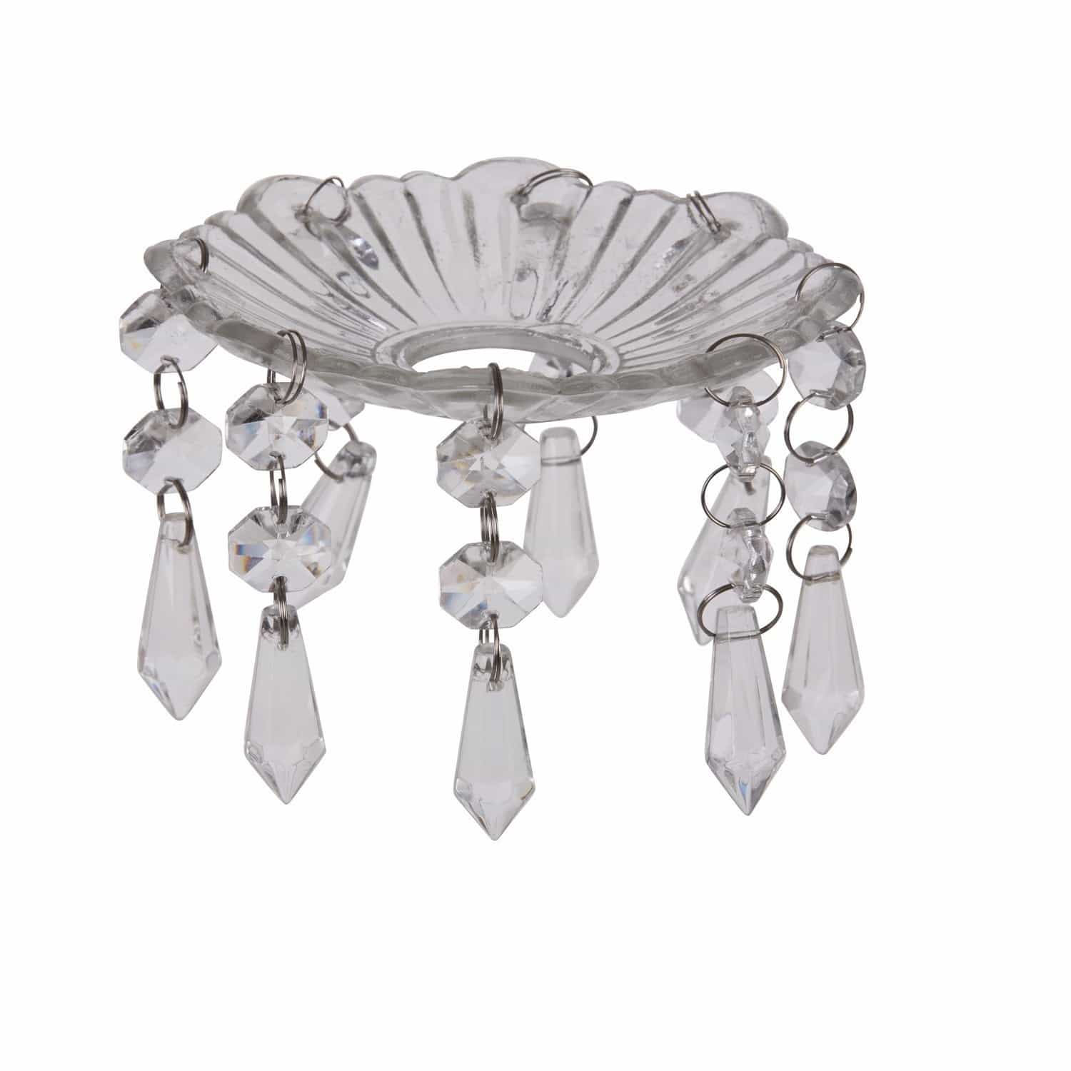 Set di 4 piatti per candele Pontarion