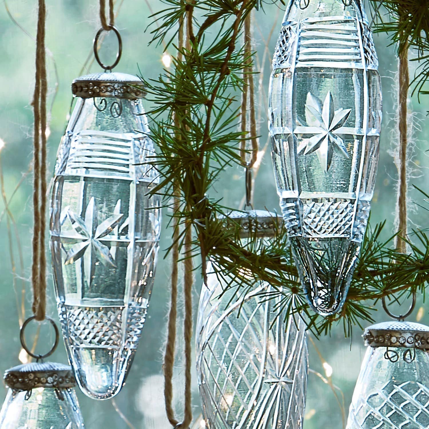 Set di 6 decorazioni natalizie Loulay