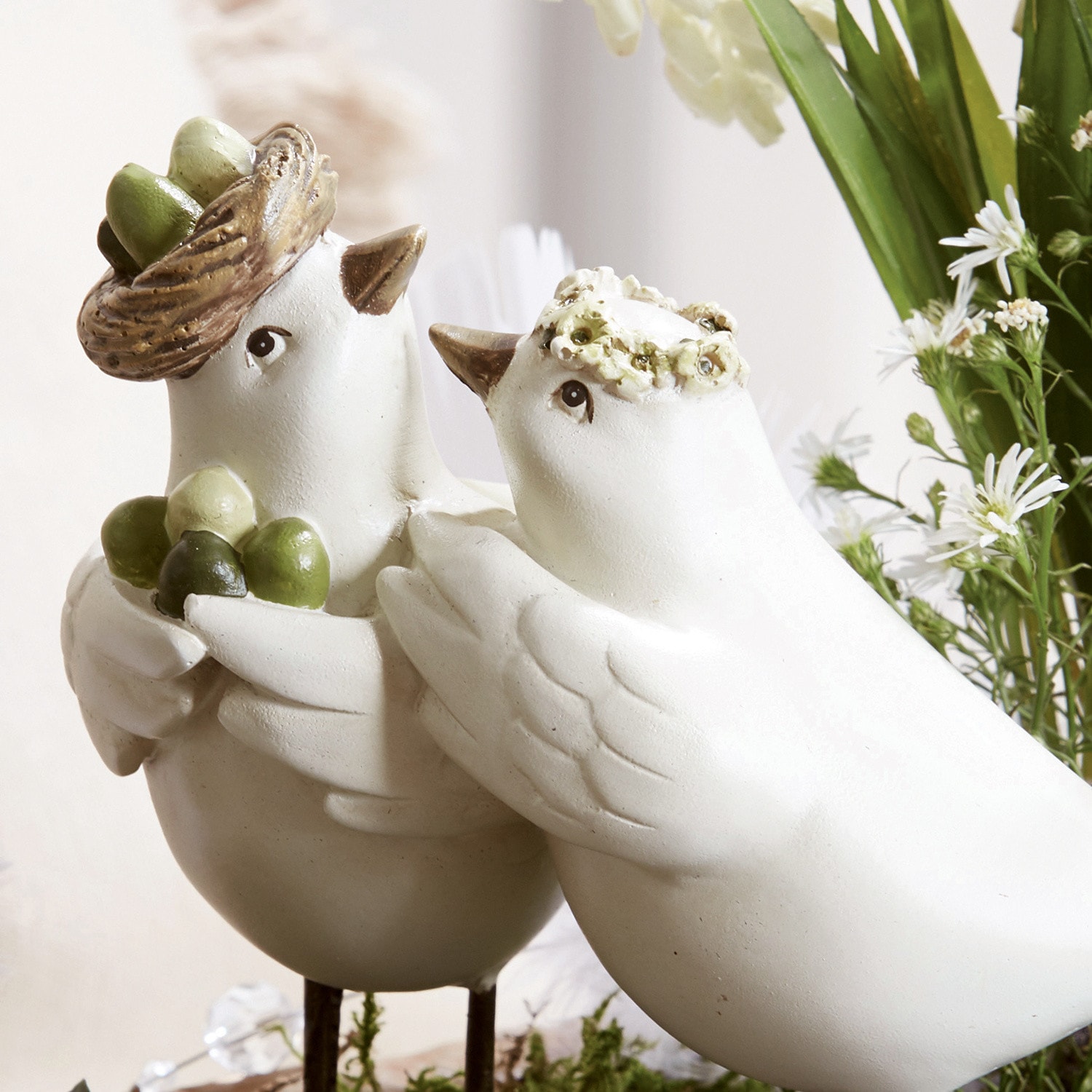 Coppia di uccellini Orne