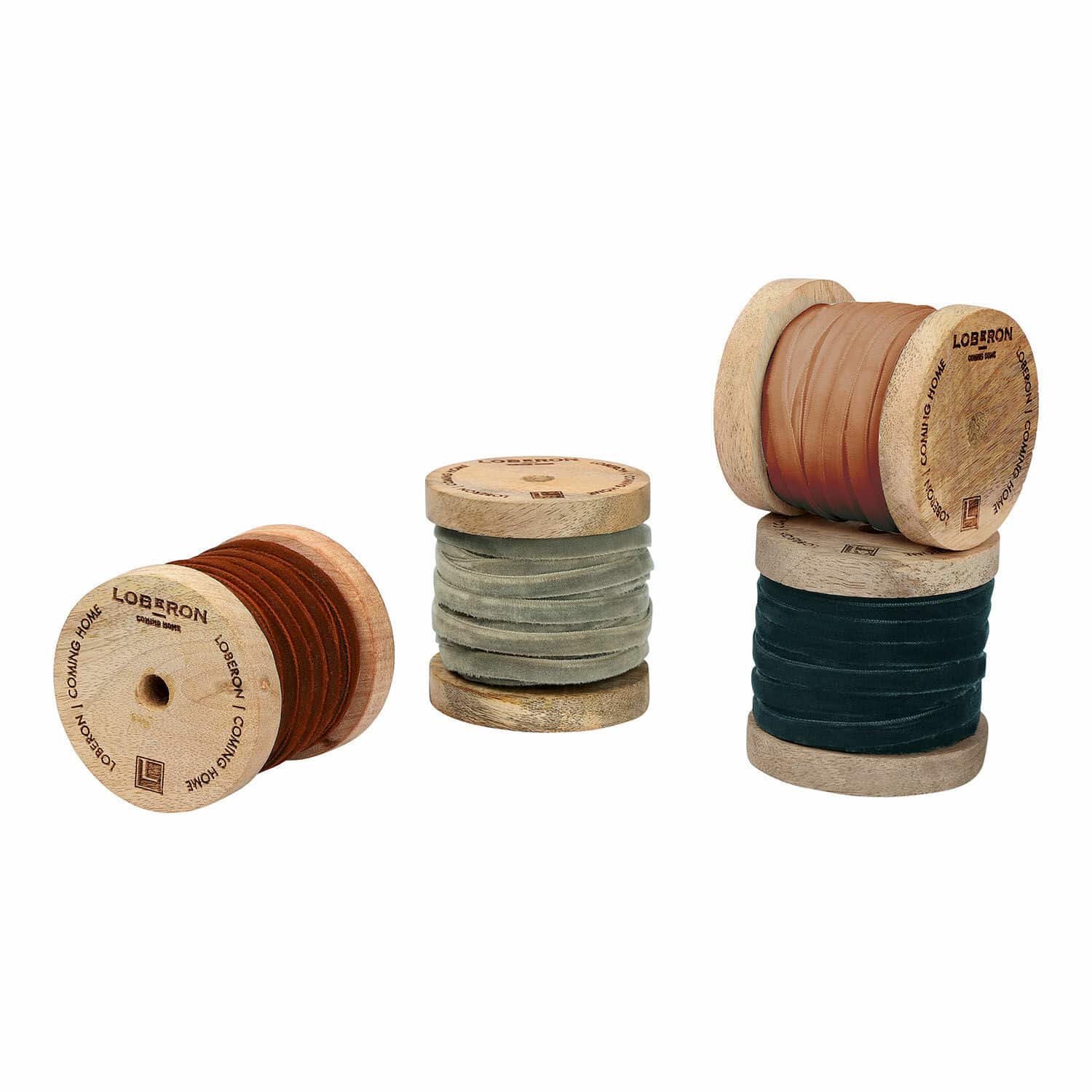 Set di 4 nastri di velluto Hilary