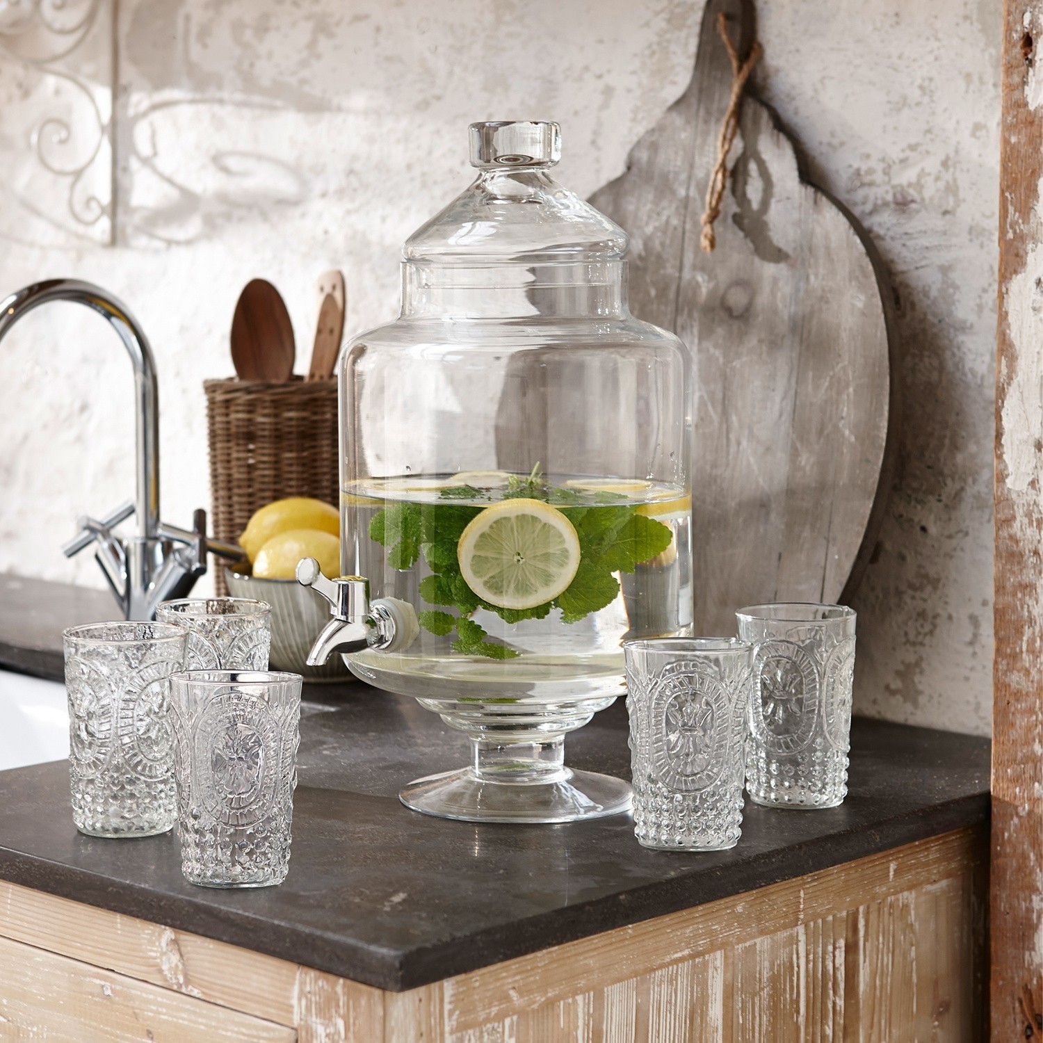 Set di 6 bicchieri Fleury