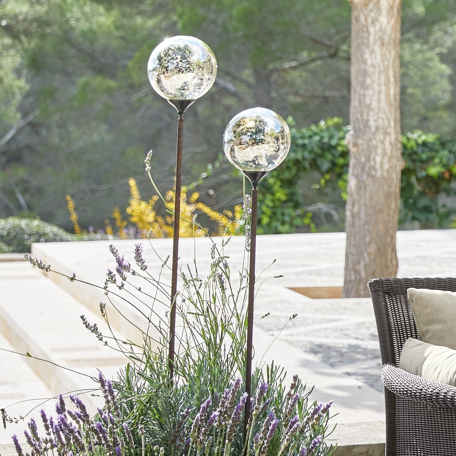 Coppia di bacchette decorative Cainan