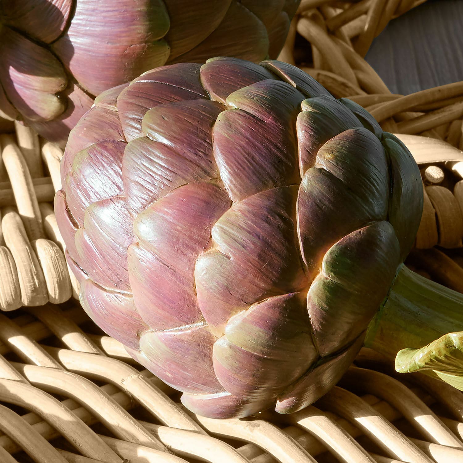 Coppia di carciofi decorativi Wilorin