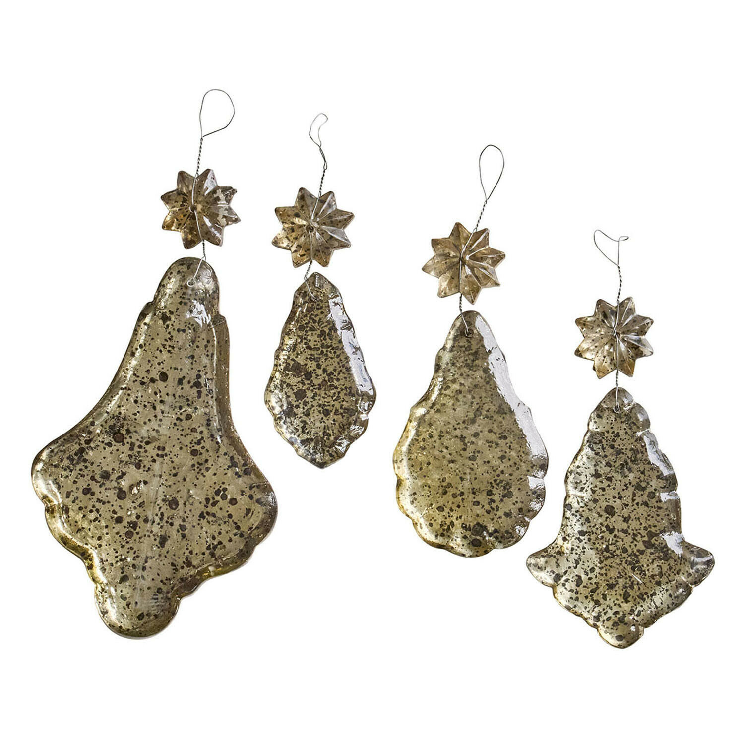 Set di 4 decorazioni natalizie Dolenza