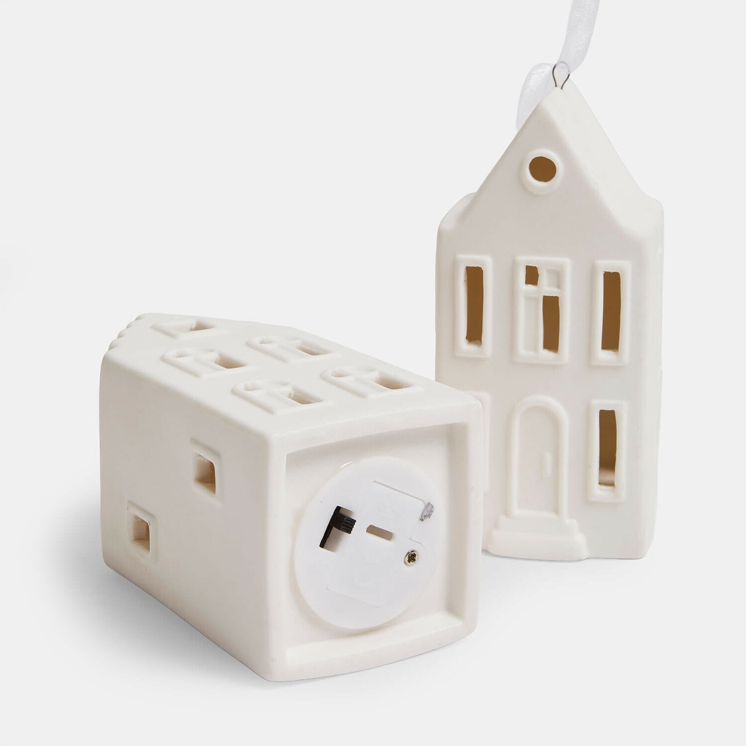 Set di 3 decorazioni da appendere a LED Cirella