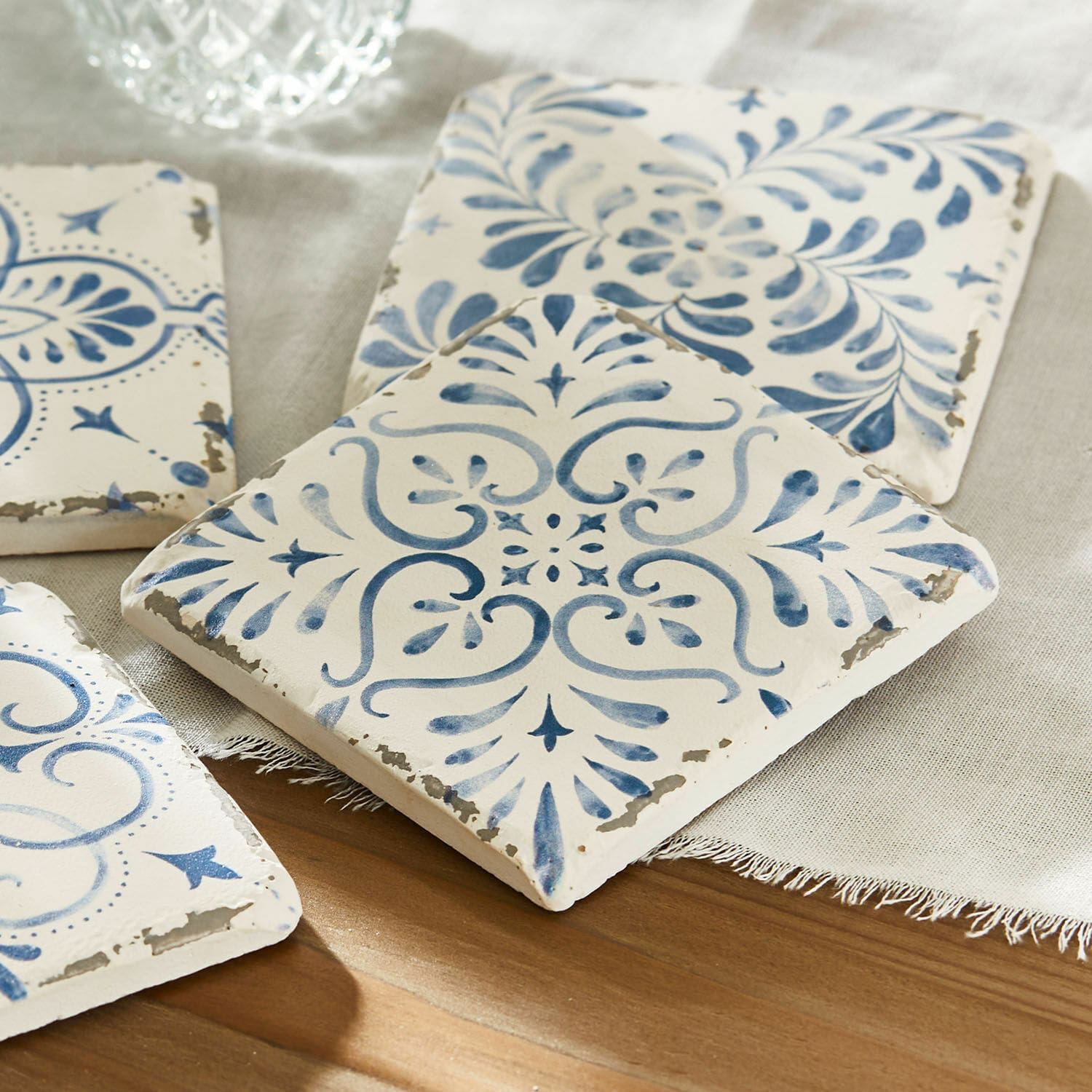 Set di 4 sottobicchieri Évry