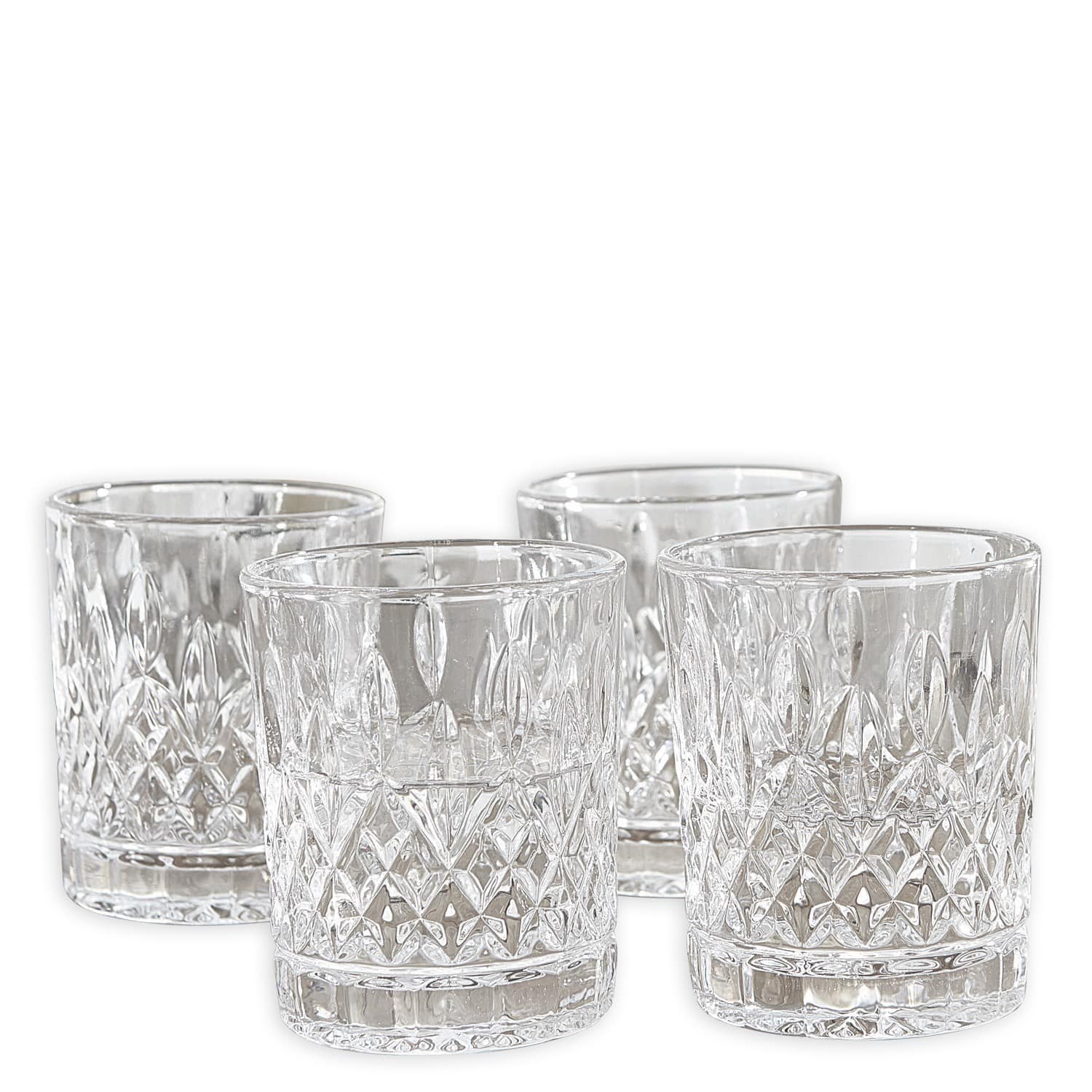 Set di 4 bicchieri Crista