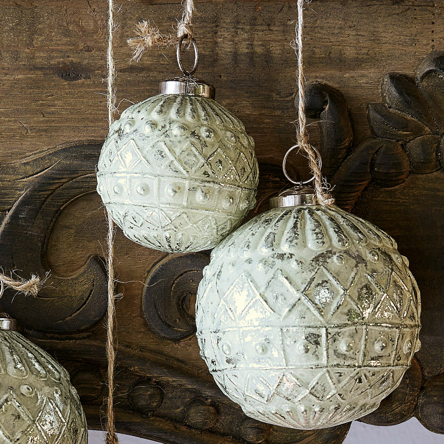 Set di 6 decorazioni natalizie Gladwin