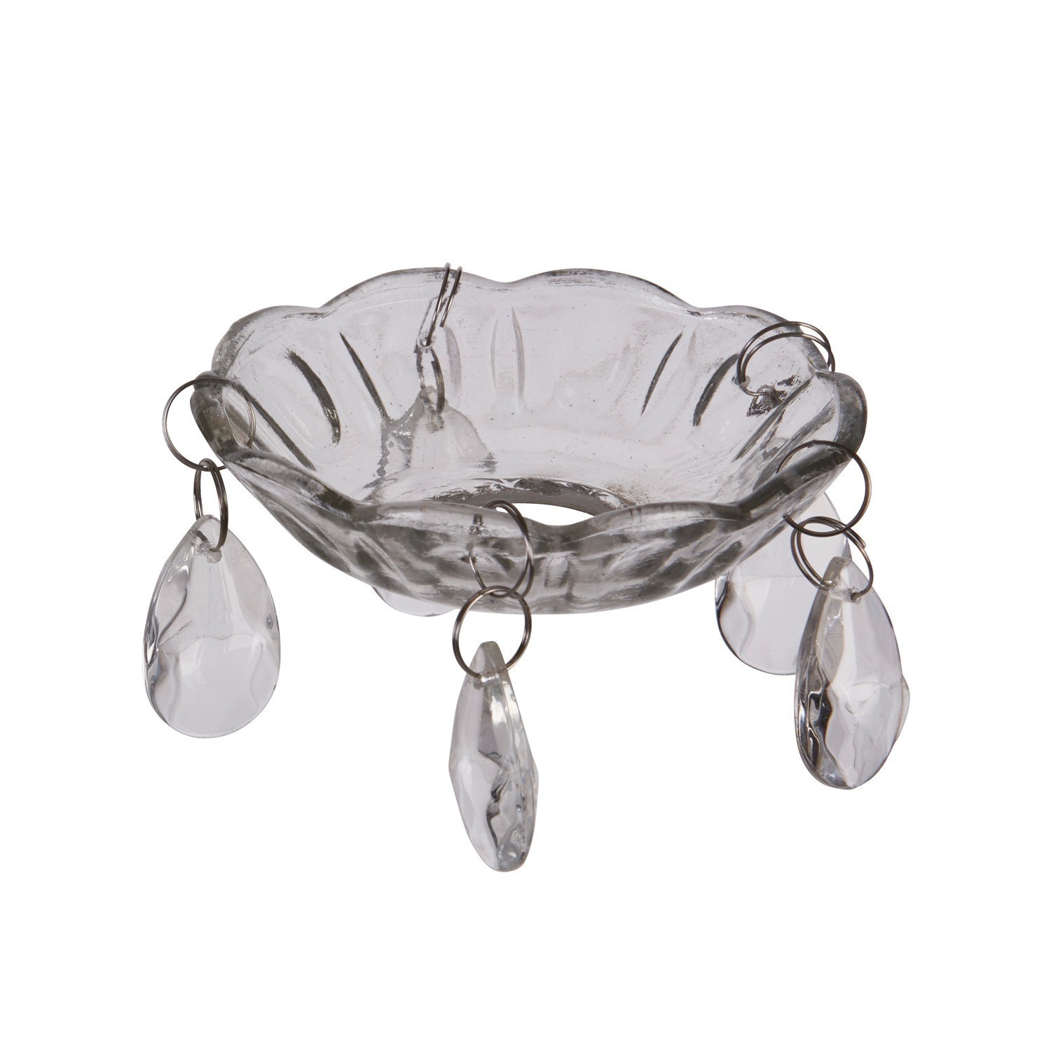 Set di 4 piatti per candele Pontarion