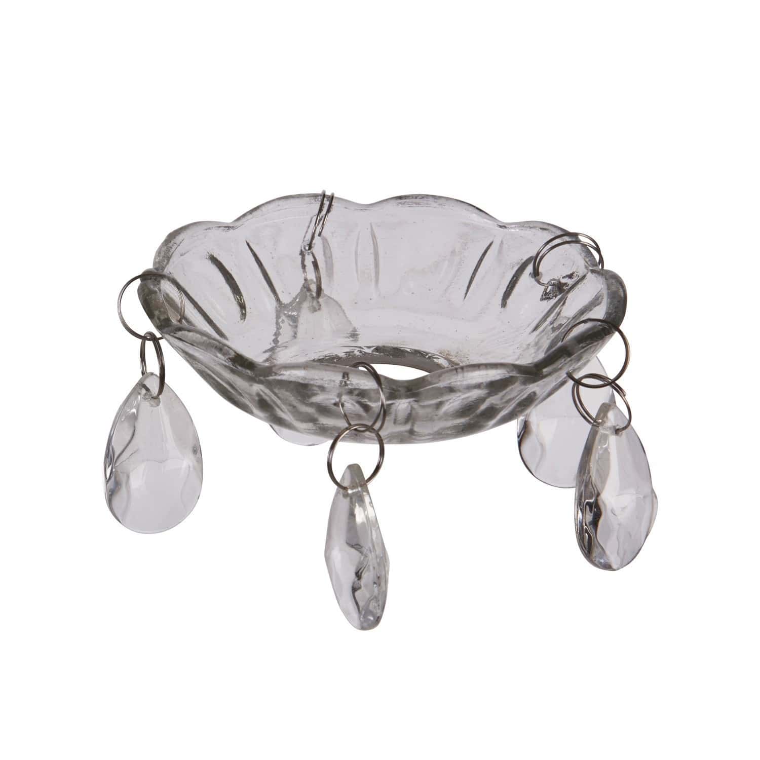 Set di 4 piatti per candele Pontarion