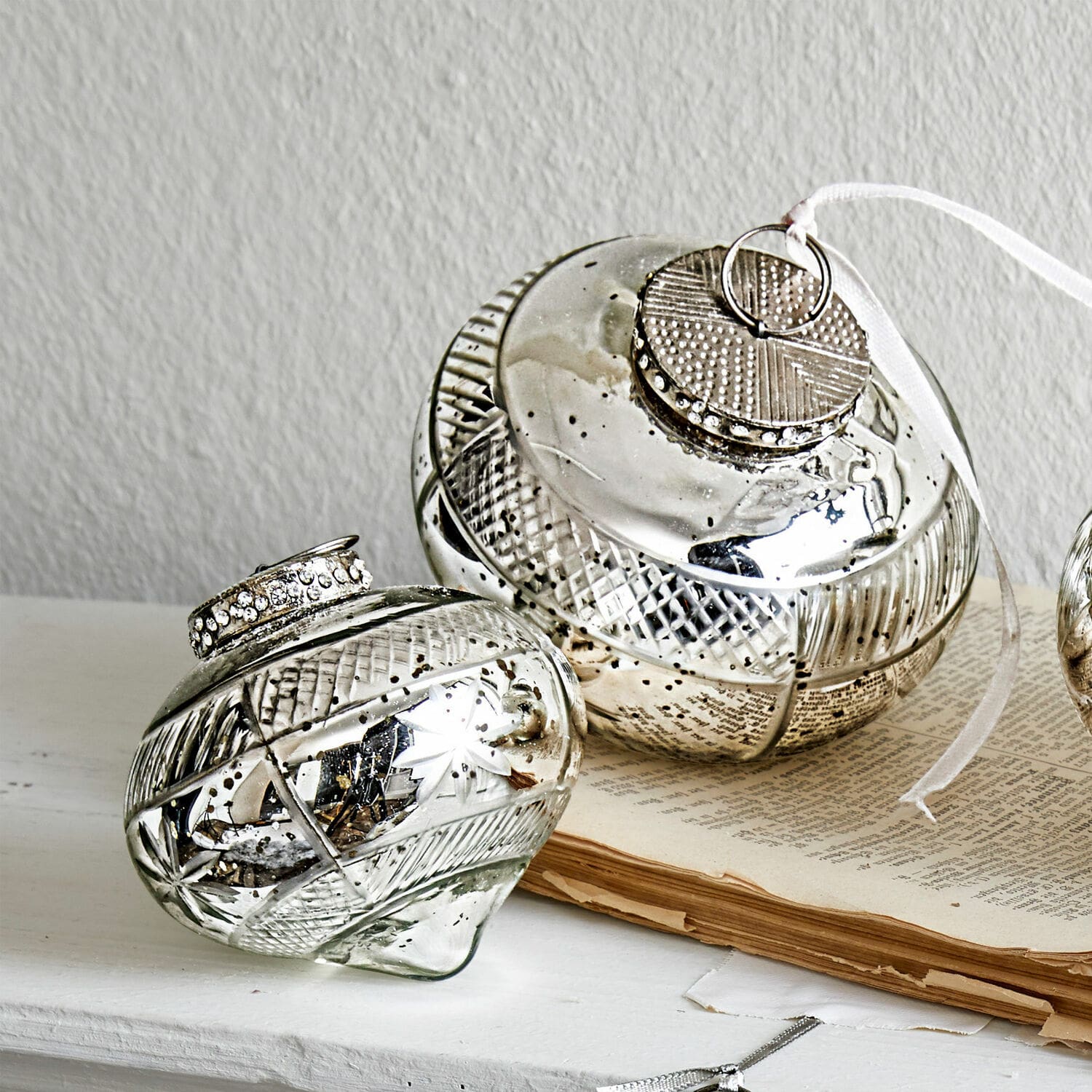 Set di 6 decorazioni natalizie Sully