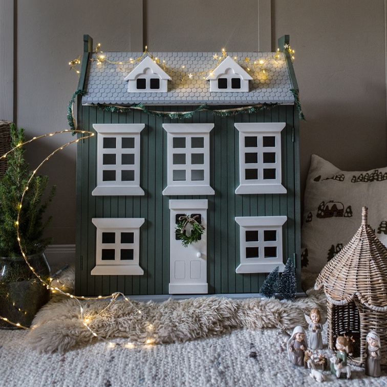 Natale nella casa delle bambole