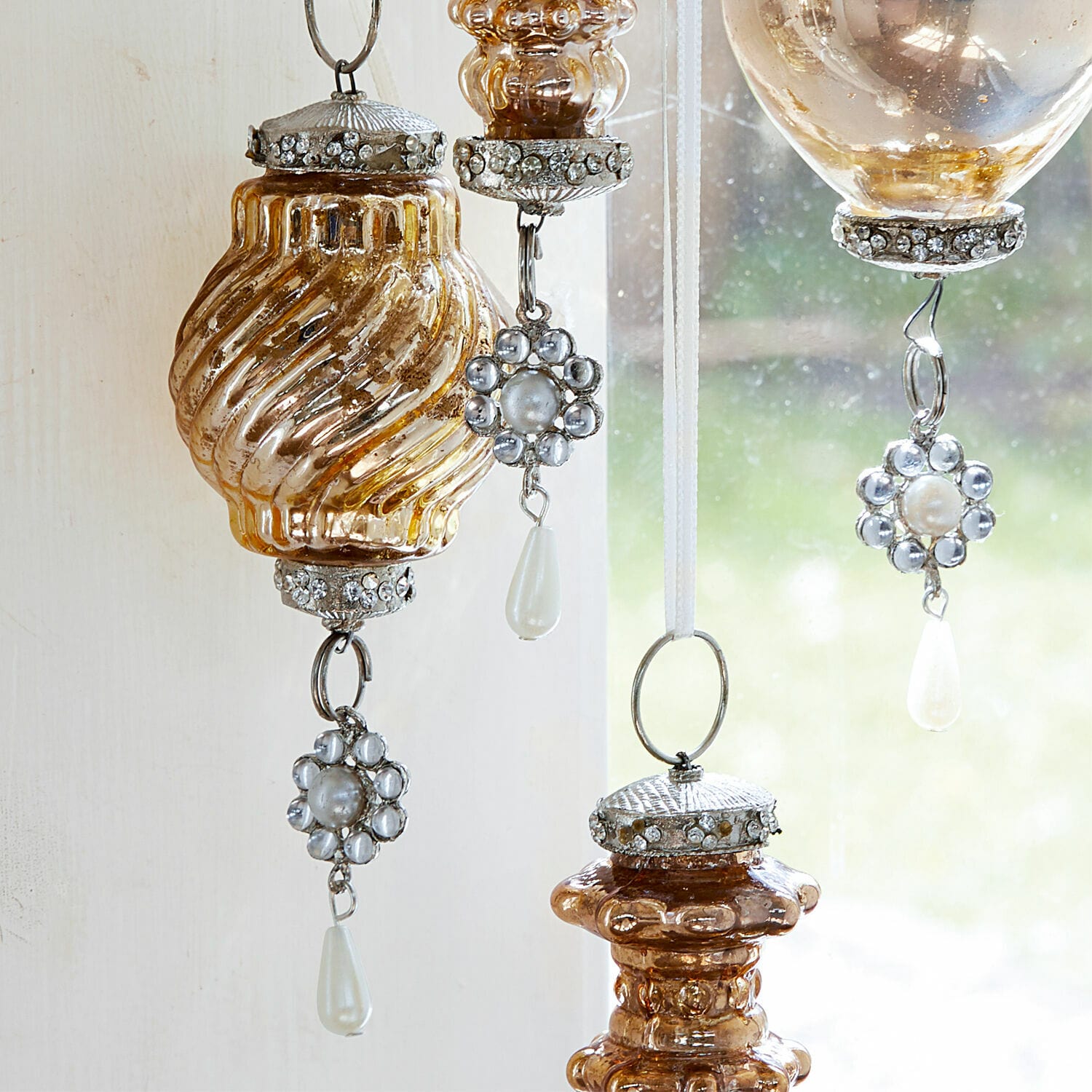 Set di 4 decorazioni natalizie Larme