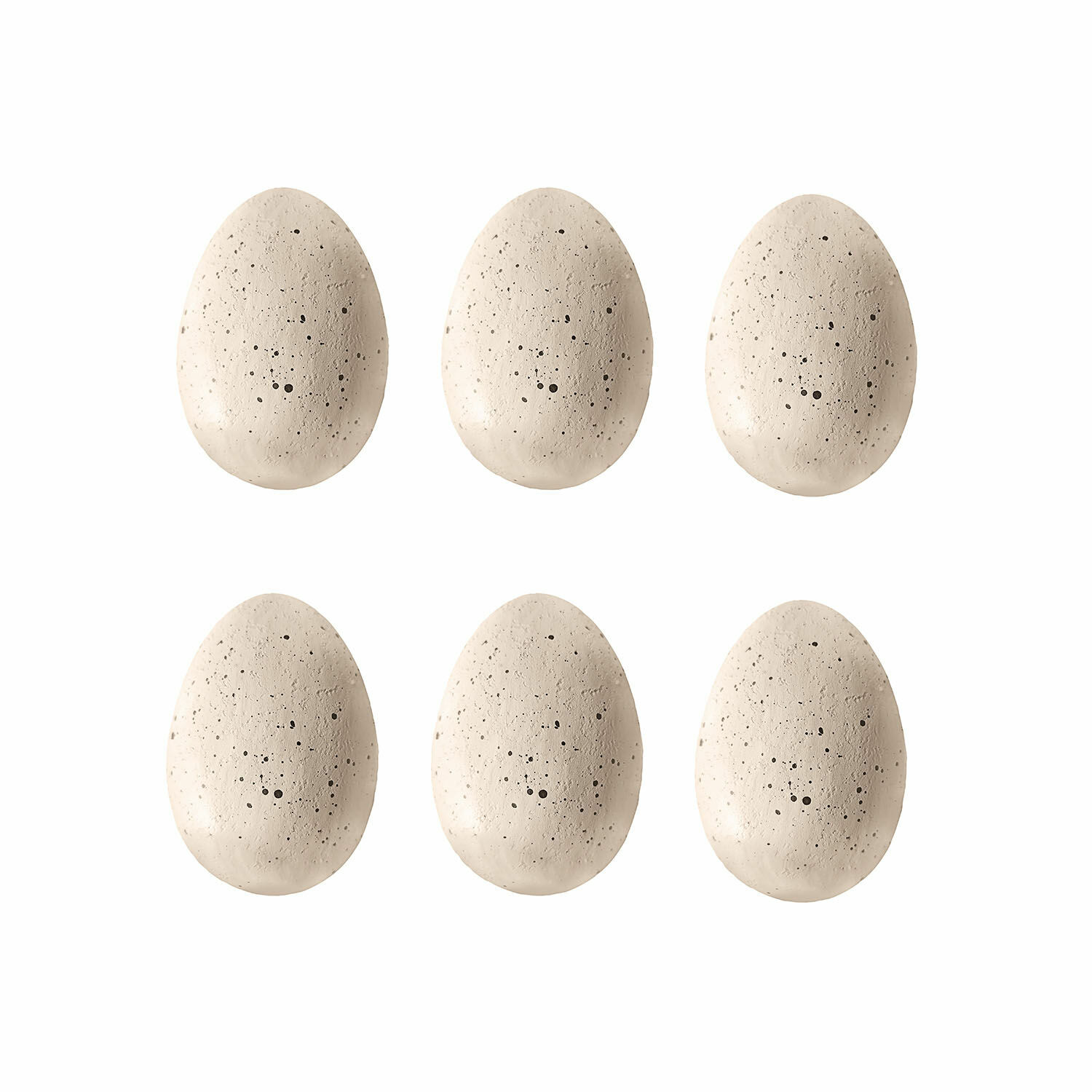 Set di 6 uova decorative Trista