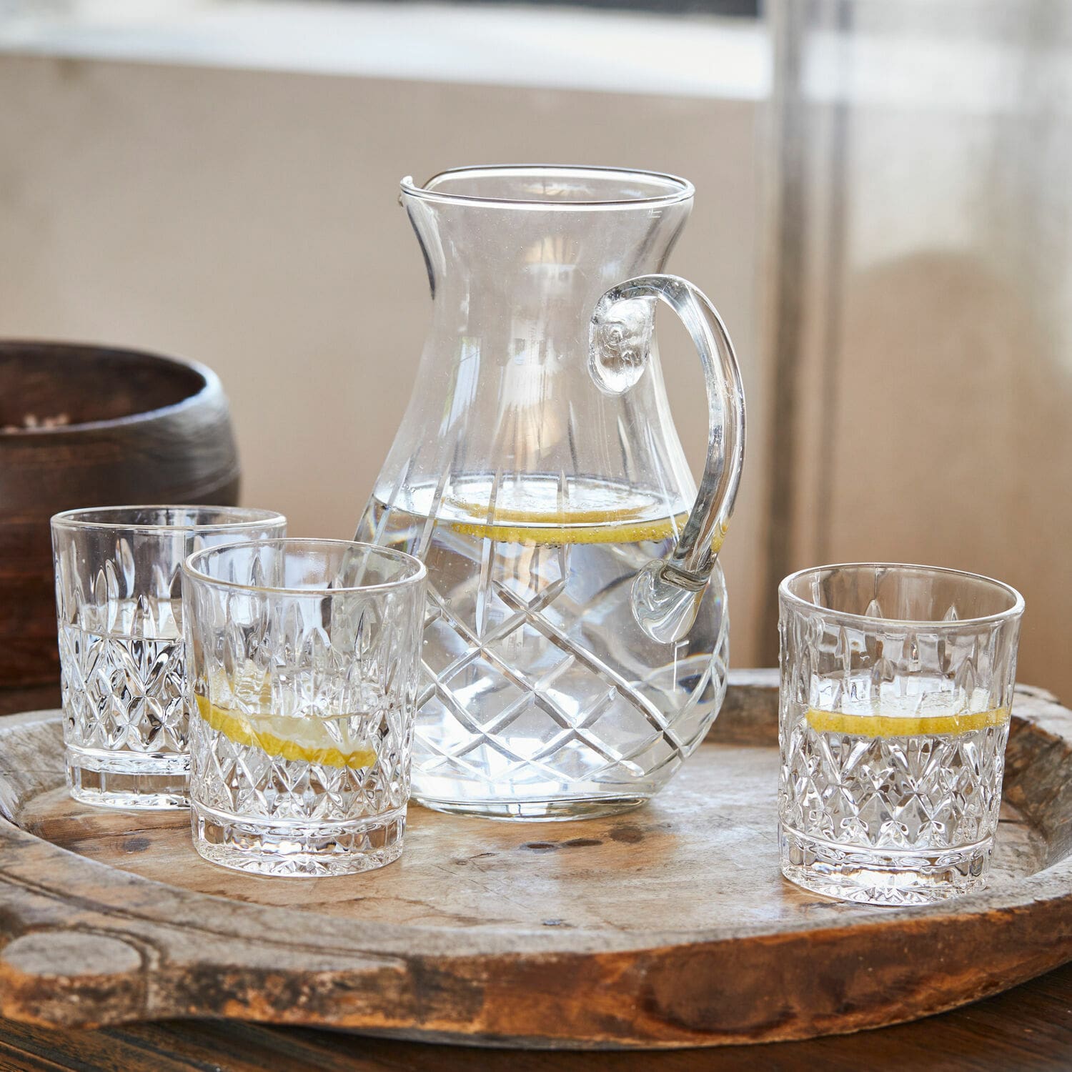 Set di 4 bicchieri Crista