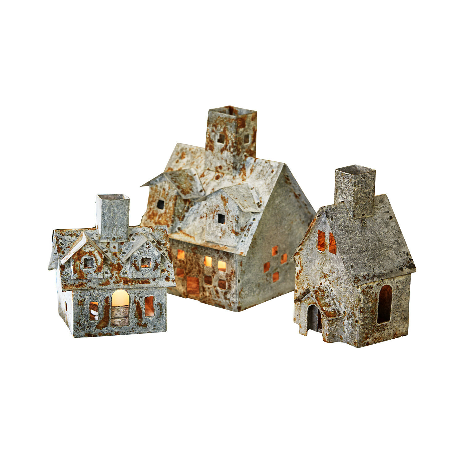Set di 3 lanterne Granstad