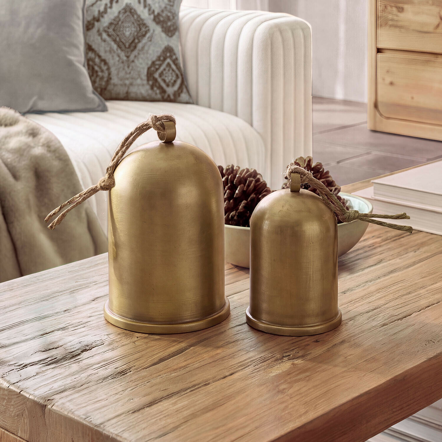 Coppia di campane decorative Miravona