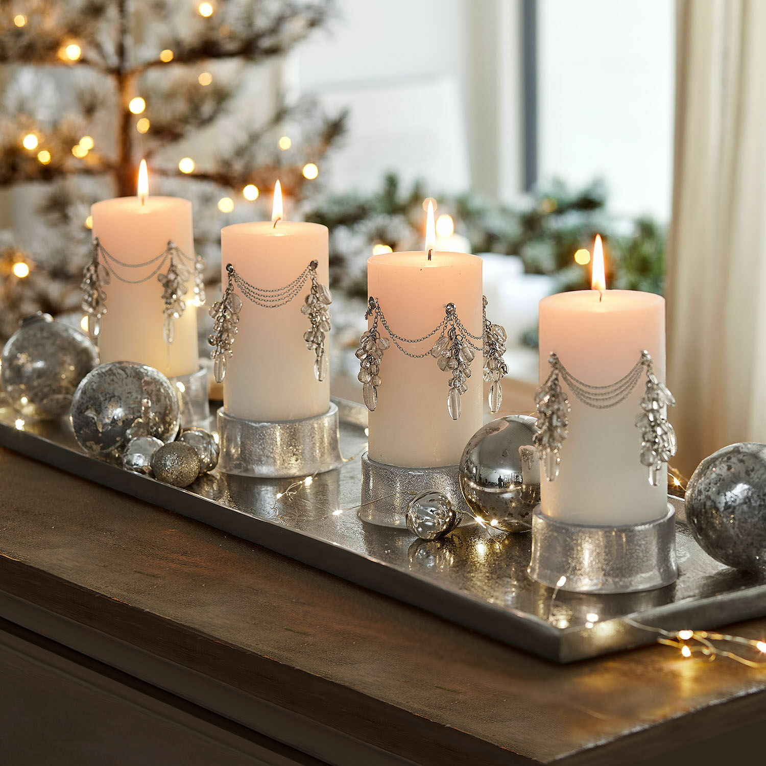 Set di 4 spillette decorative Gisolée