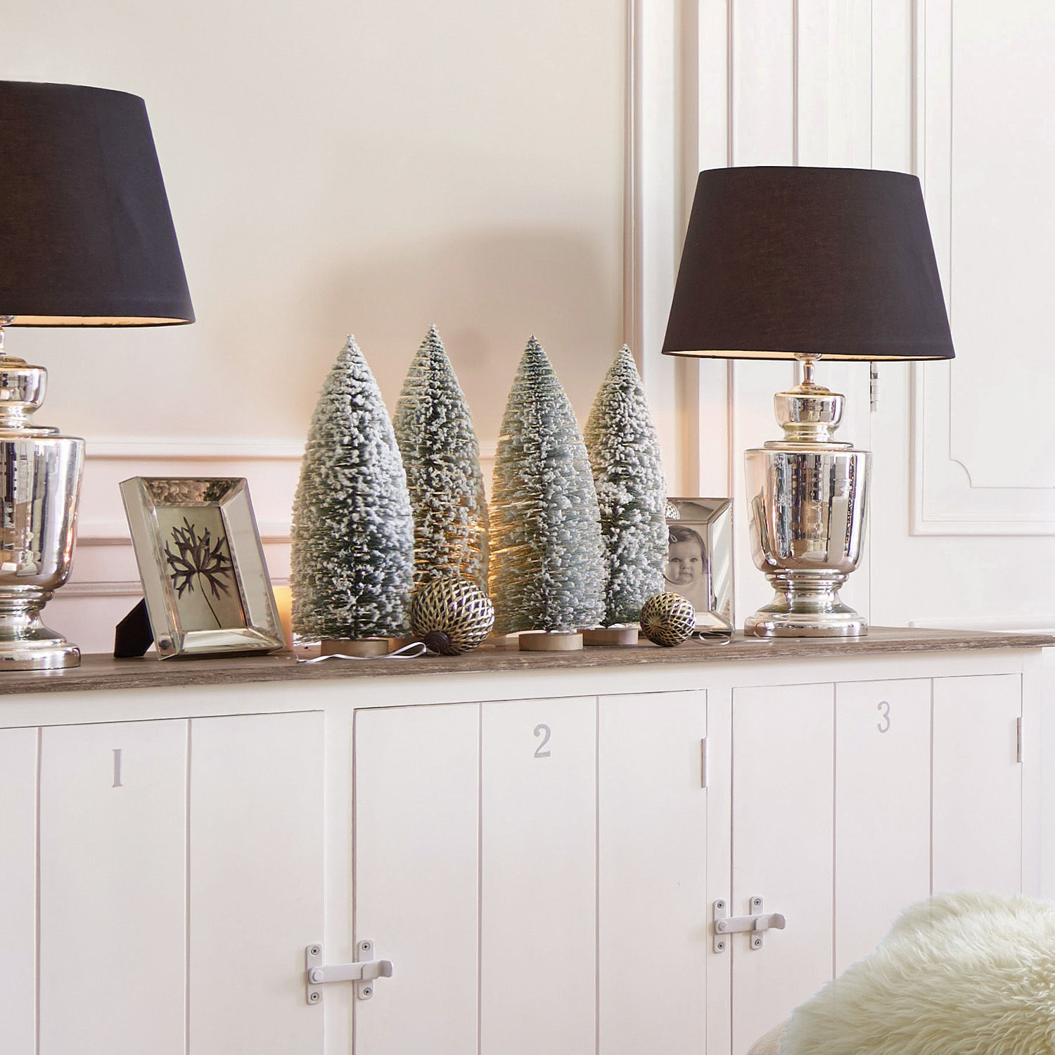 Set di 4 alberelli decorativi Landscape