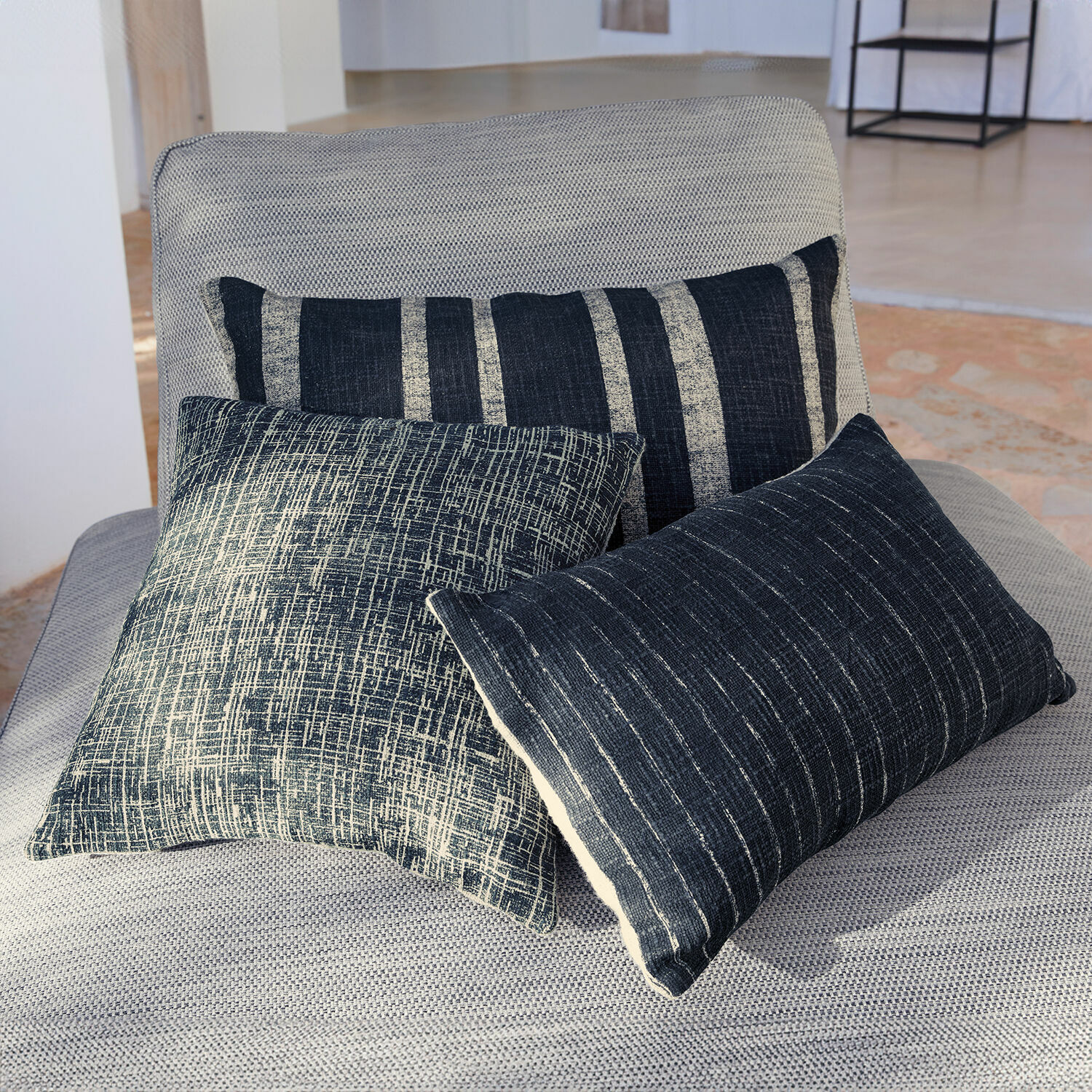 Set di 3 copricuscini Andulo