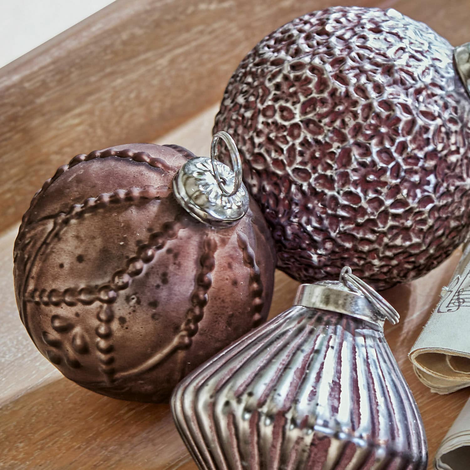 Set di 5 decorazioni natalizie Trigny