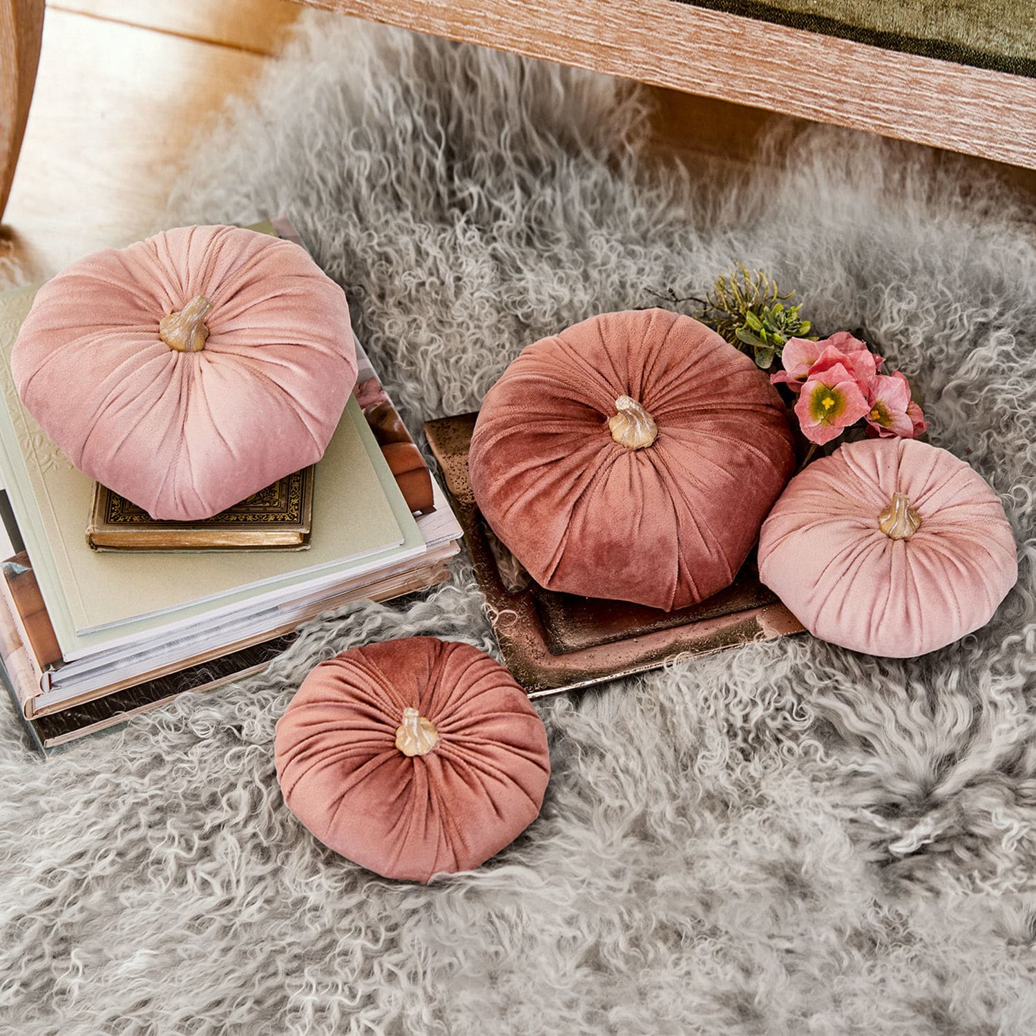 Set di 4 zucche decorative Morne