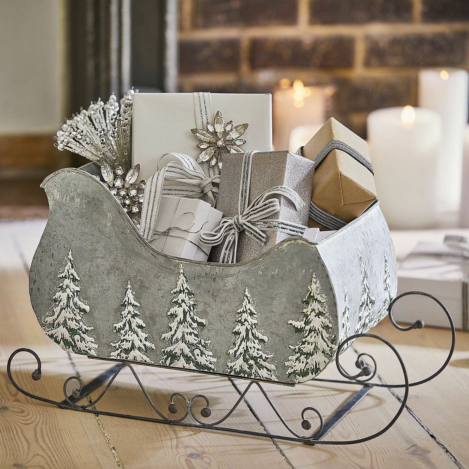 Slittino decorativo Pavie