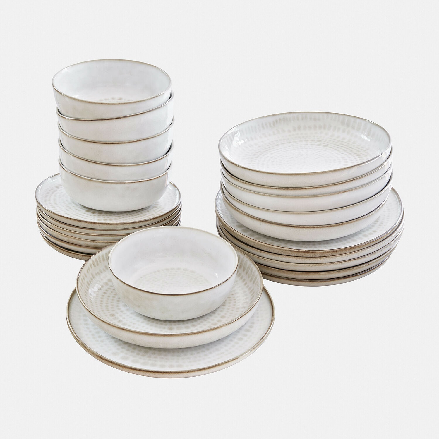 Set di 24 stoviglie Marnis