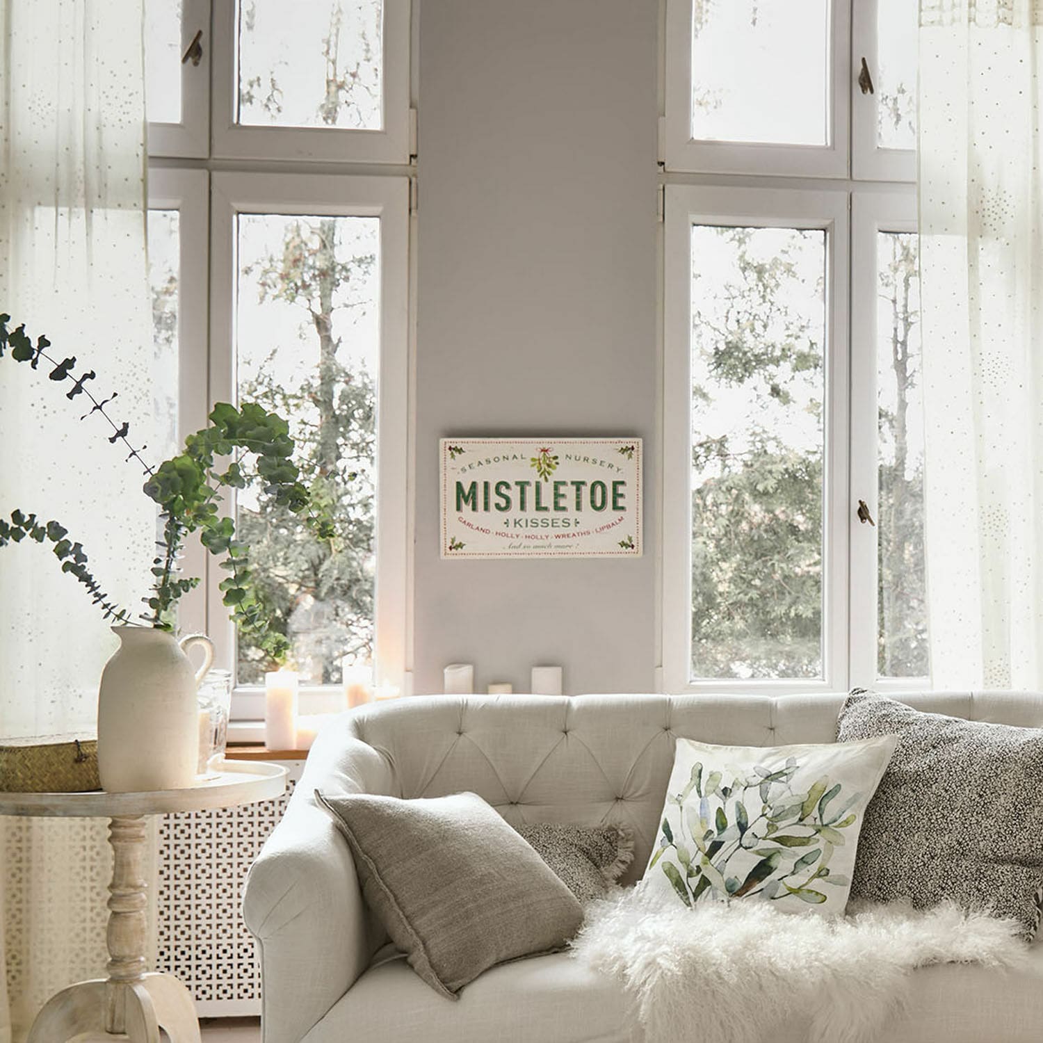 Targa decorativa Mistletoe