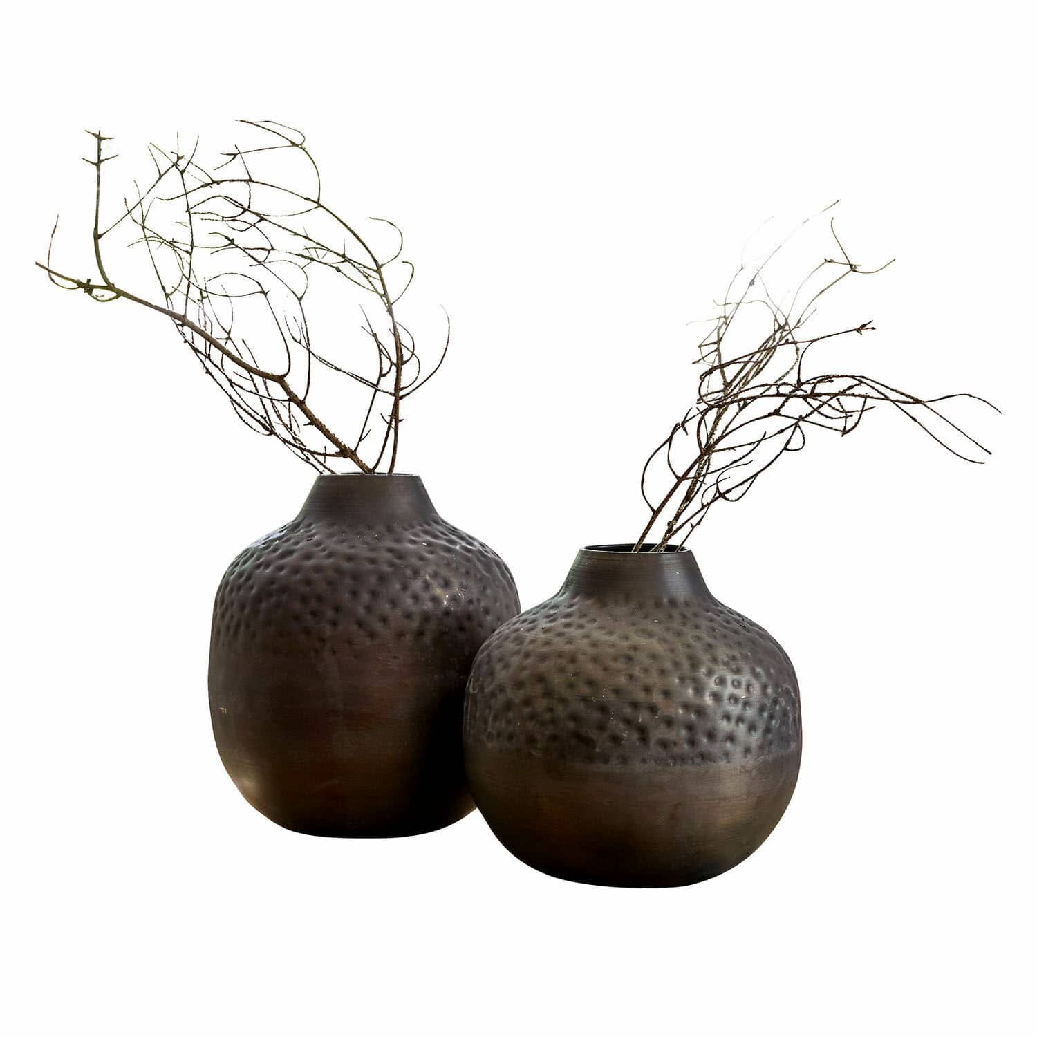Coppia di vasi decorativi Edison