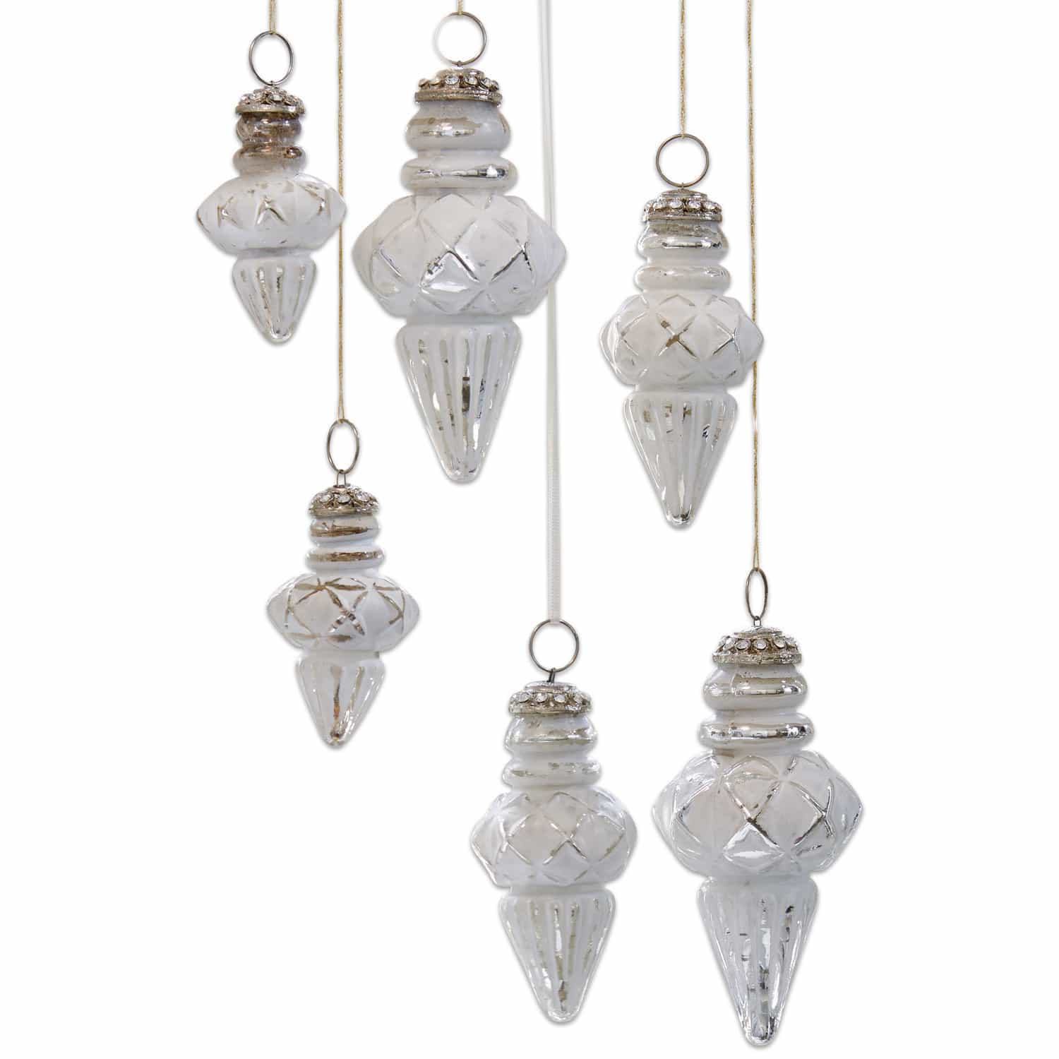Set di 6 decorazioni natalizie Belle
