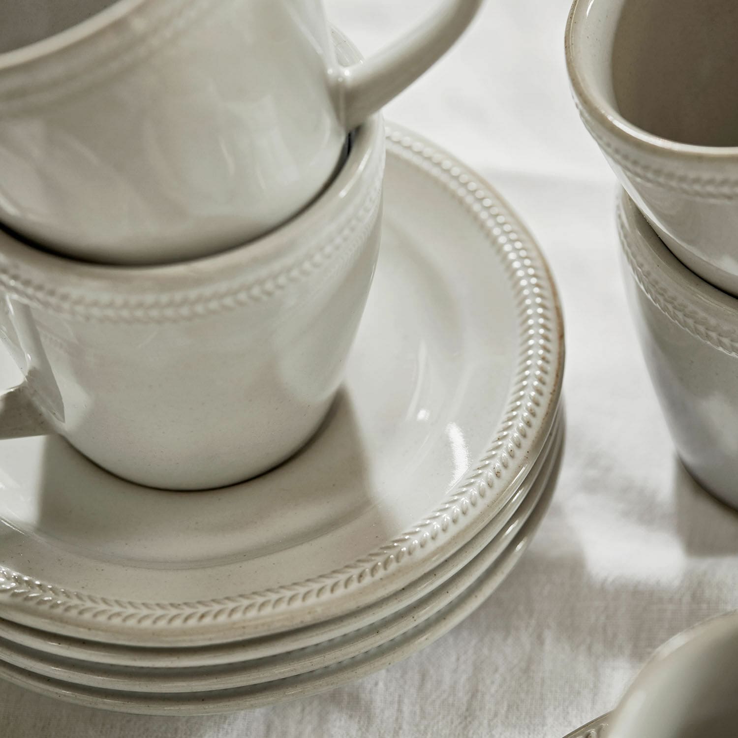 Set di 6 tazze con piattino Norrvik