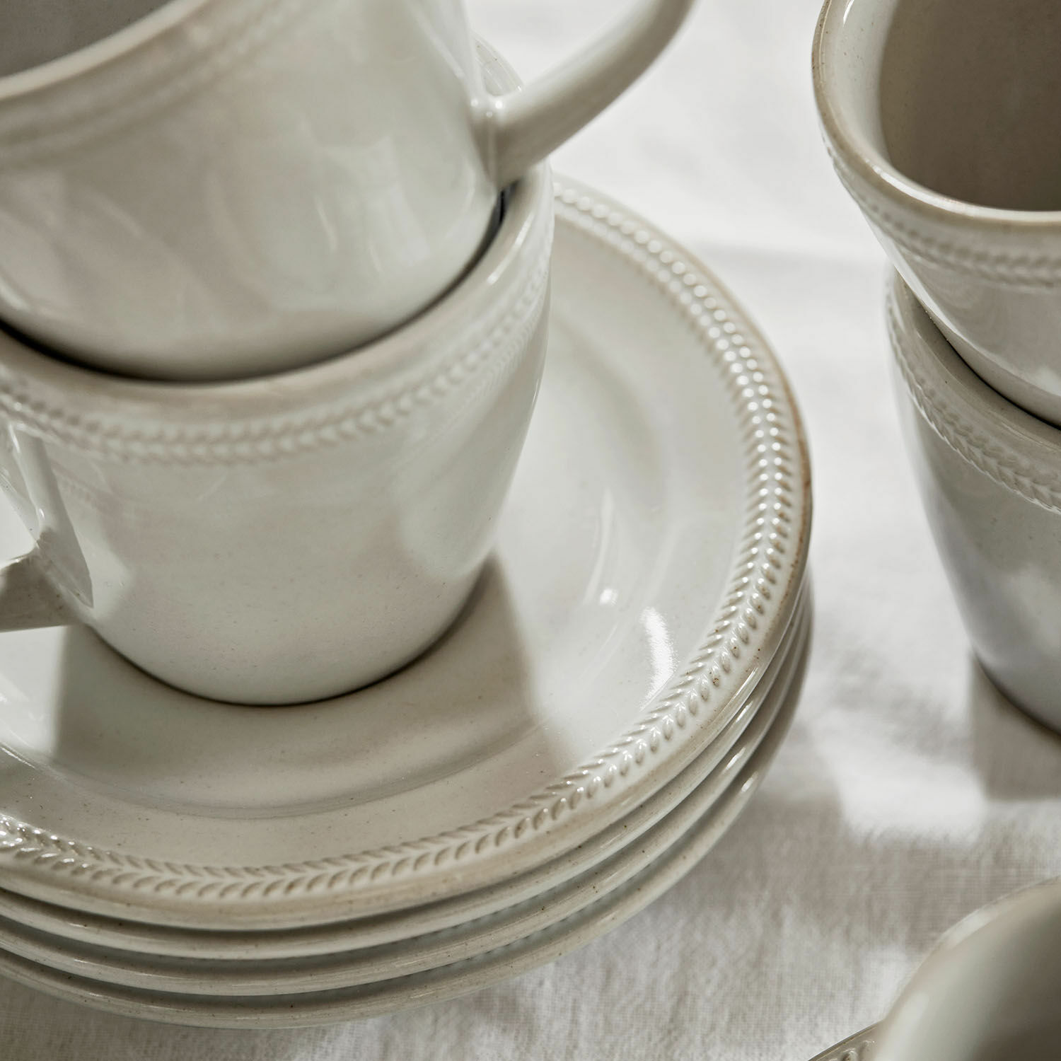 Set di 6 tazze con piattino Norrvik