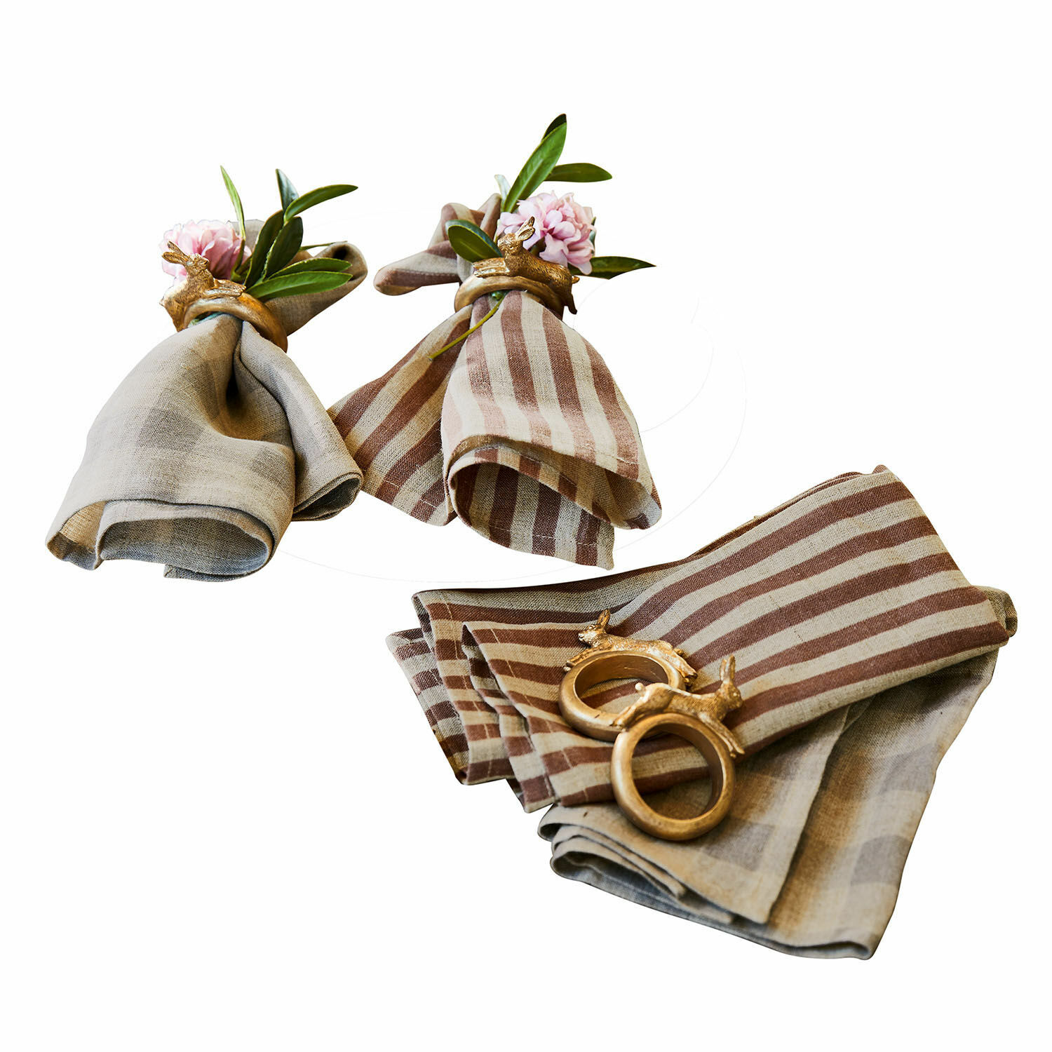 Set di 4 tovaglioli Brossier