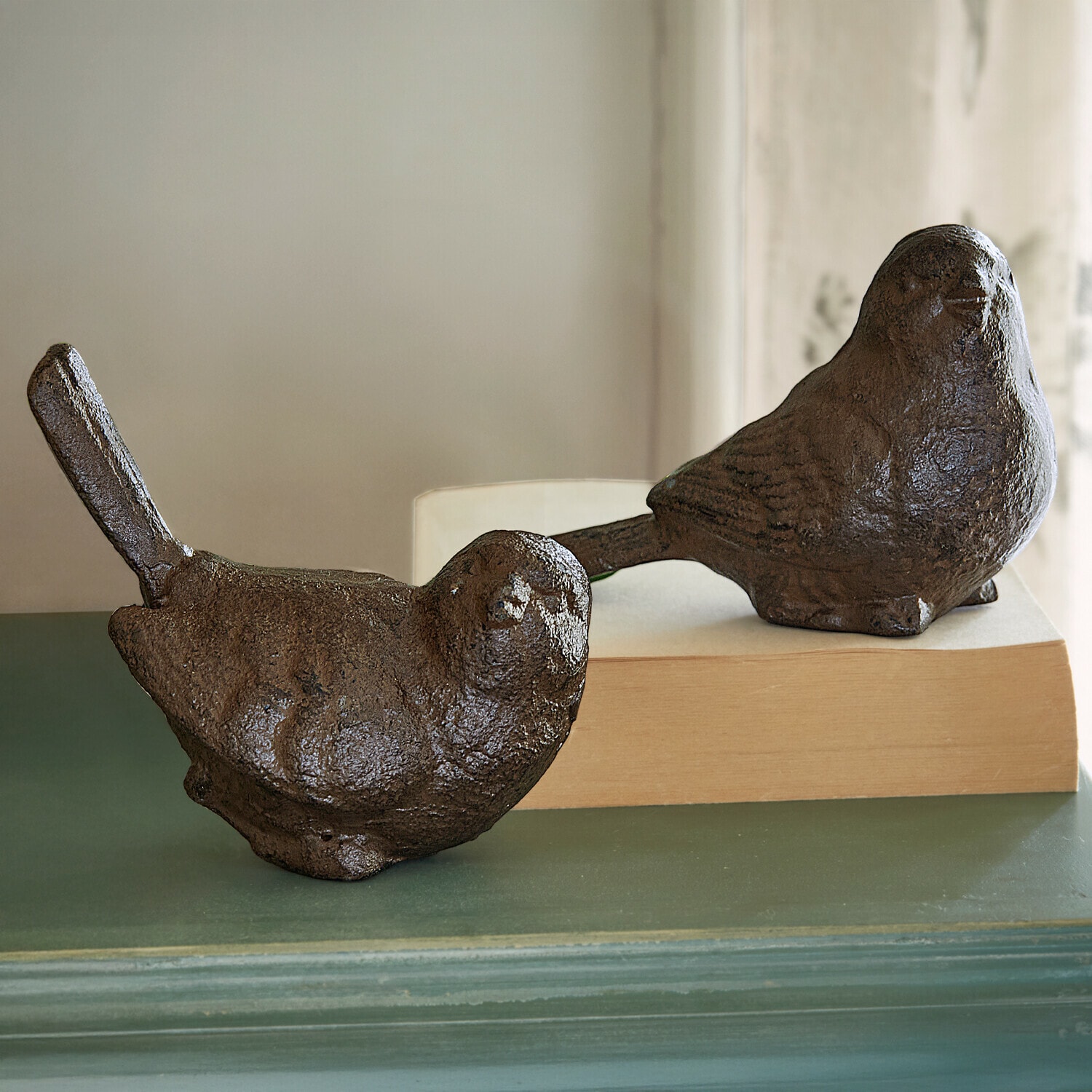 Coppia di uccellini decorativi Birdy