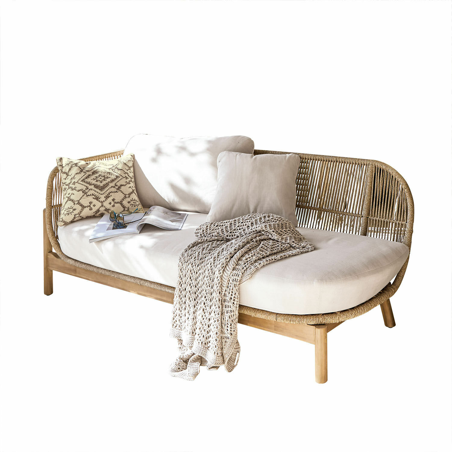 Chaise-longue FSC®-100% Belvidere
